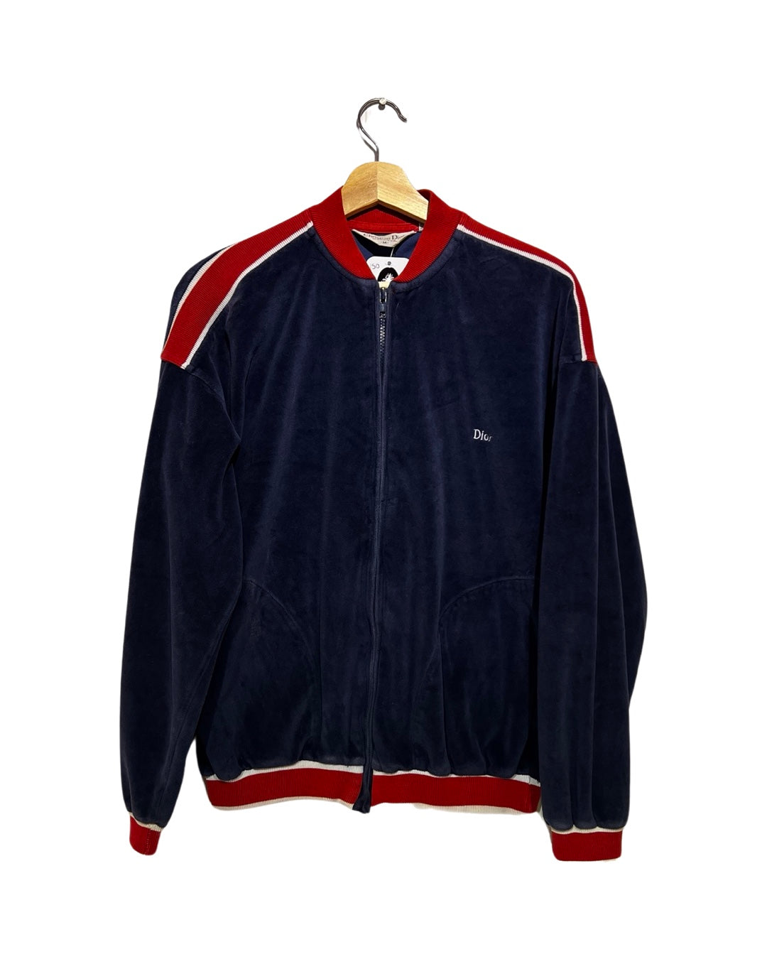 b vintage dior velour zip up jacket KIF Vintage