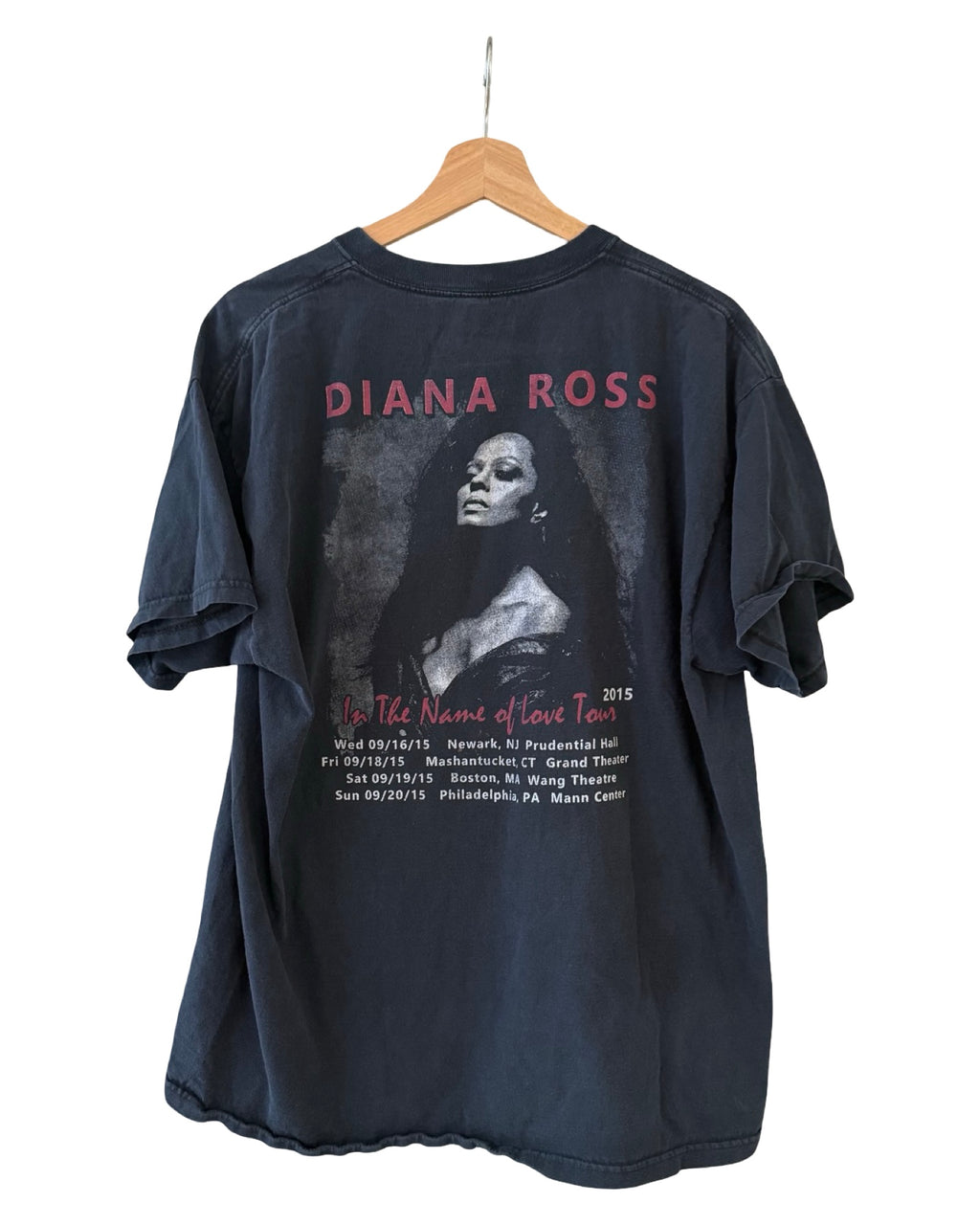 ヴィンテージ ダイアナ・ロス R&B ツアーTシャツ