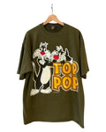 Vintage 1995 Looney Tunes Sylvester Top Pop Father Tee