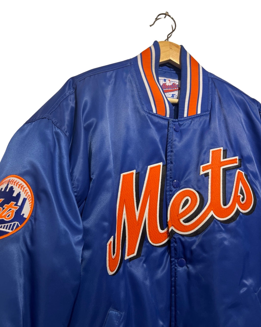 Vintage 90s New York Mets Diamond Starter Bomber Jacket KIF Vintage