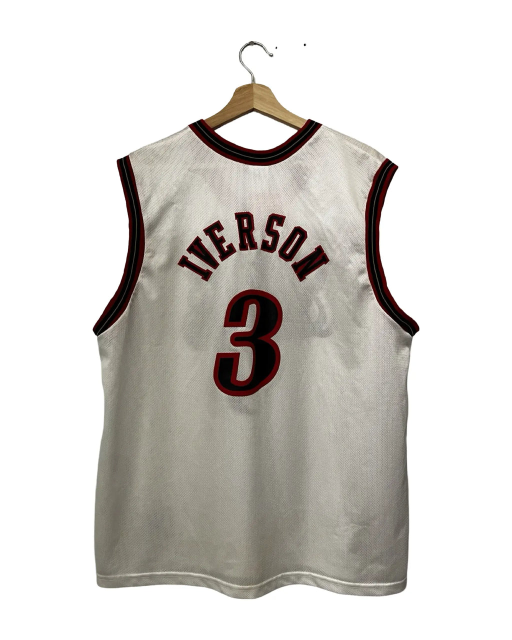 Vintage 2002 Allen Iverson 76ers 3 Champion Jersey KIF Vintage