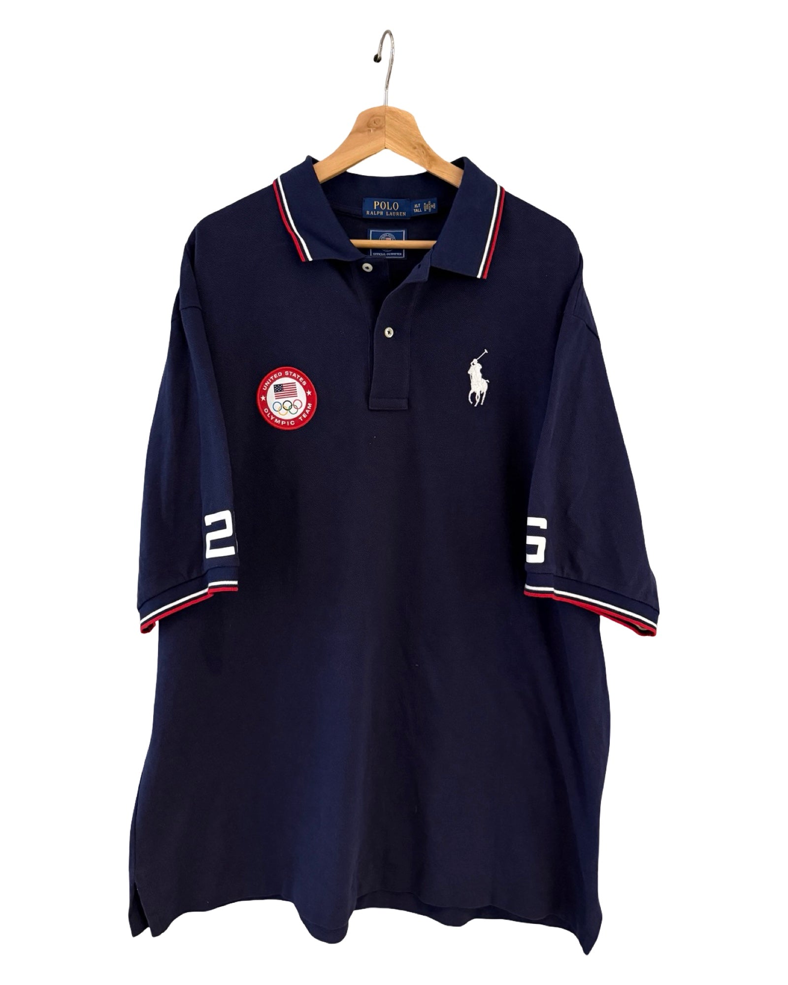 Camiseta Vintage Polo Ralph Lauren Olimpiadas 2016