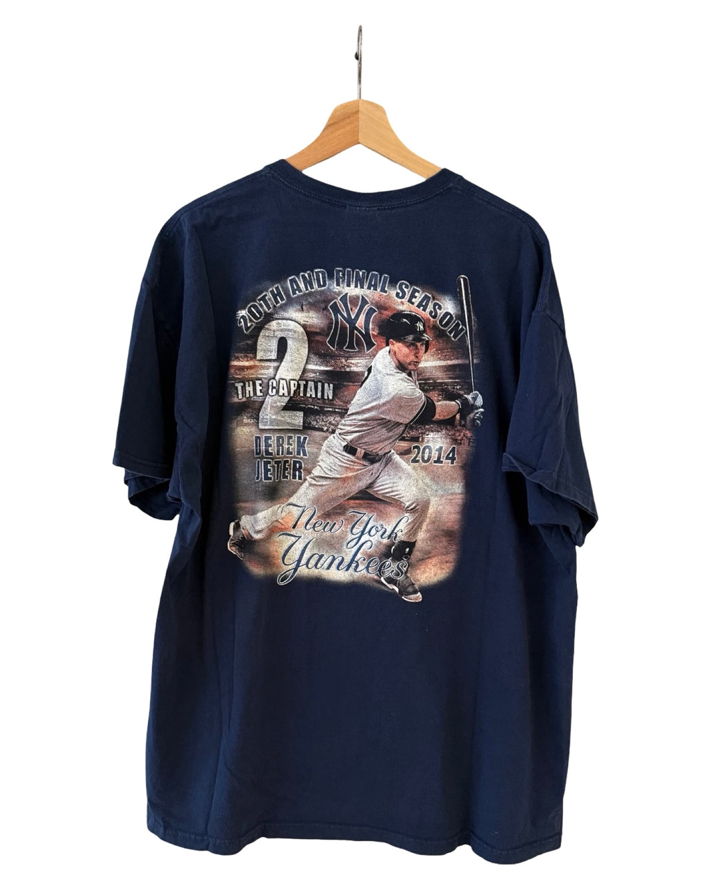 Vintage 2014 New York Yankees Derek Jeter Farewell Tee