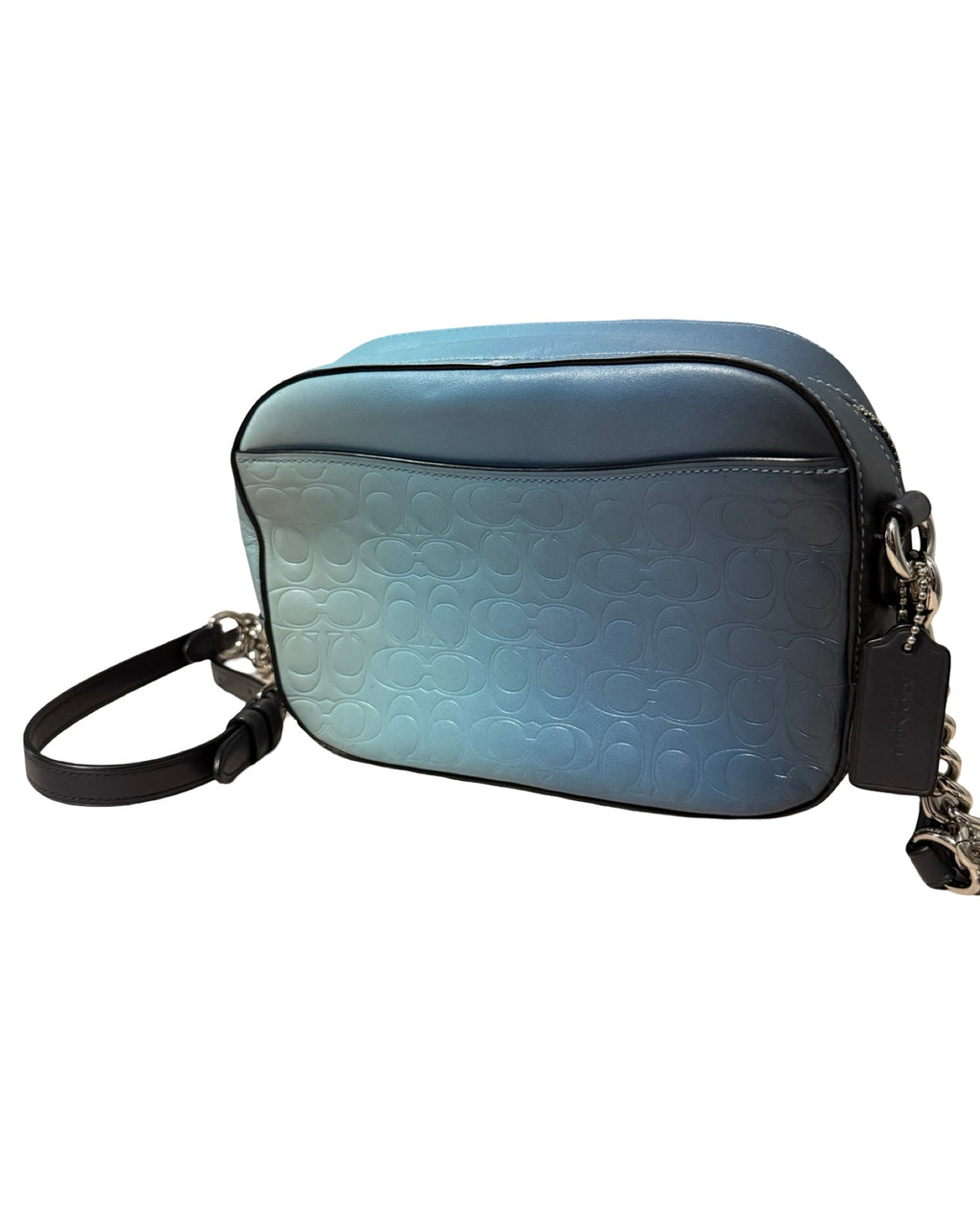 Coach Crossbody Bag Blue Multicolor Ombre KIF Vintage