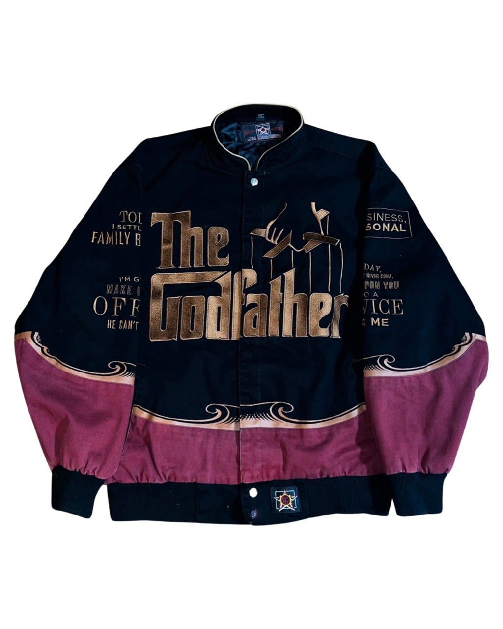 Vintage 90s Rare The Godfather Jeff Hamilton Jacket KIF Vintage