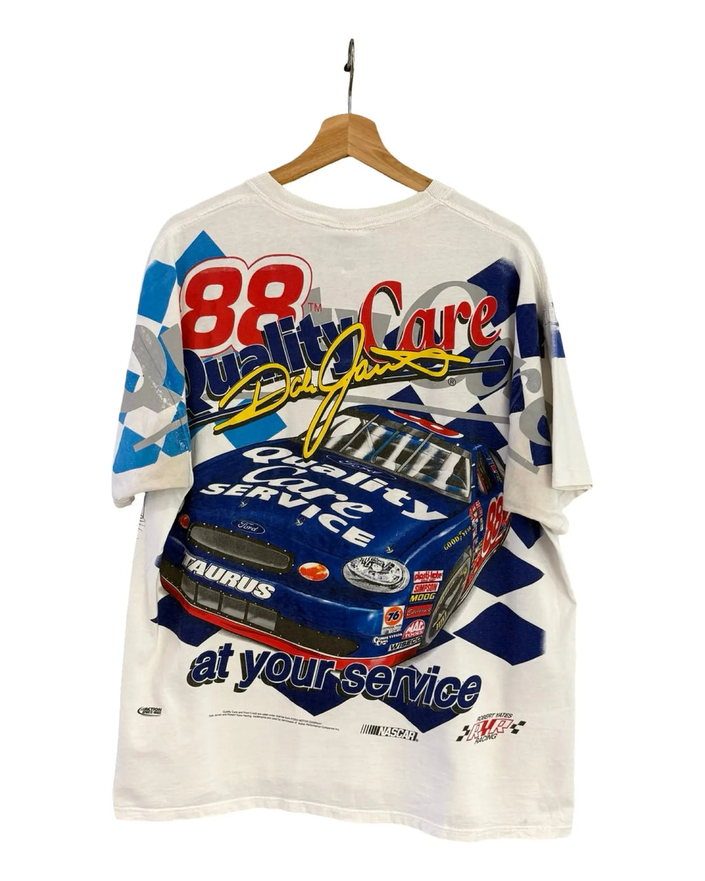 Vintage NASCAR Robert Yates Ford Tee KIF Vintage