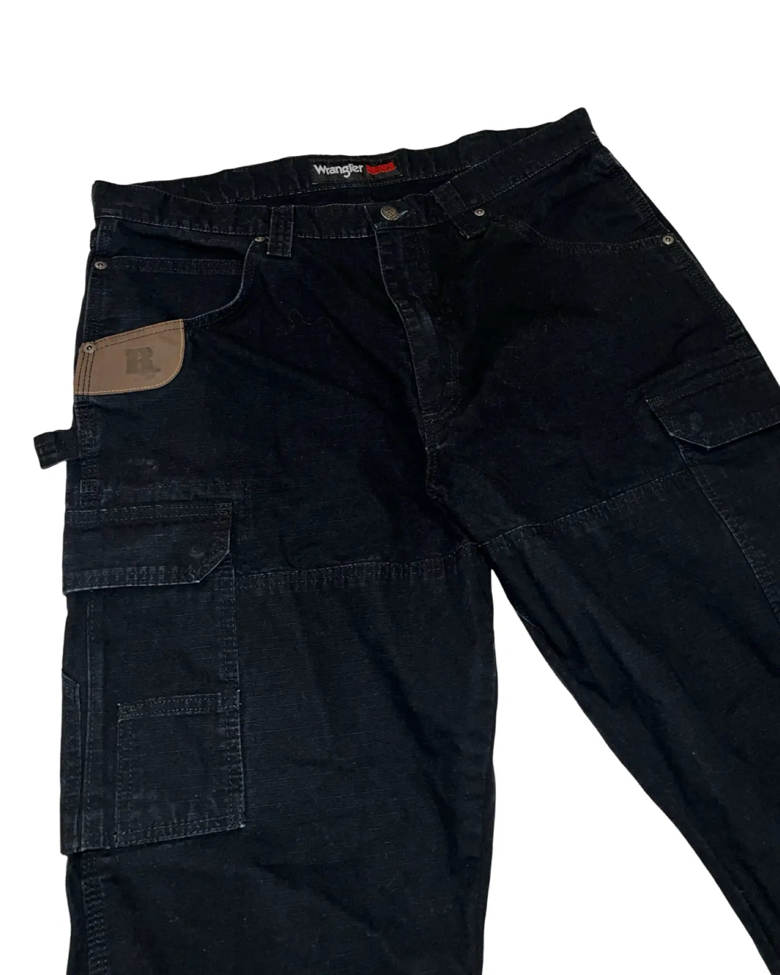 36 x 30 Vintage Wrangler Black Carpenter Pants KIF Vintage