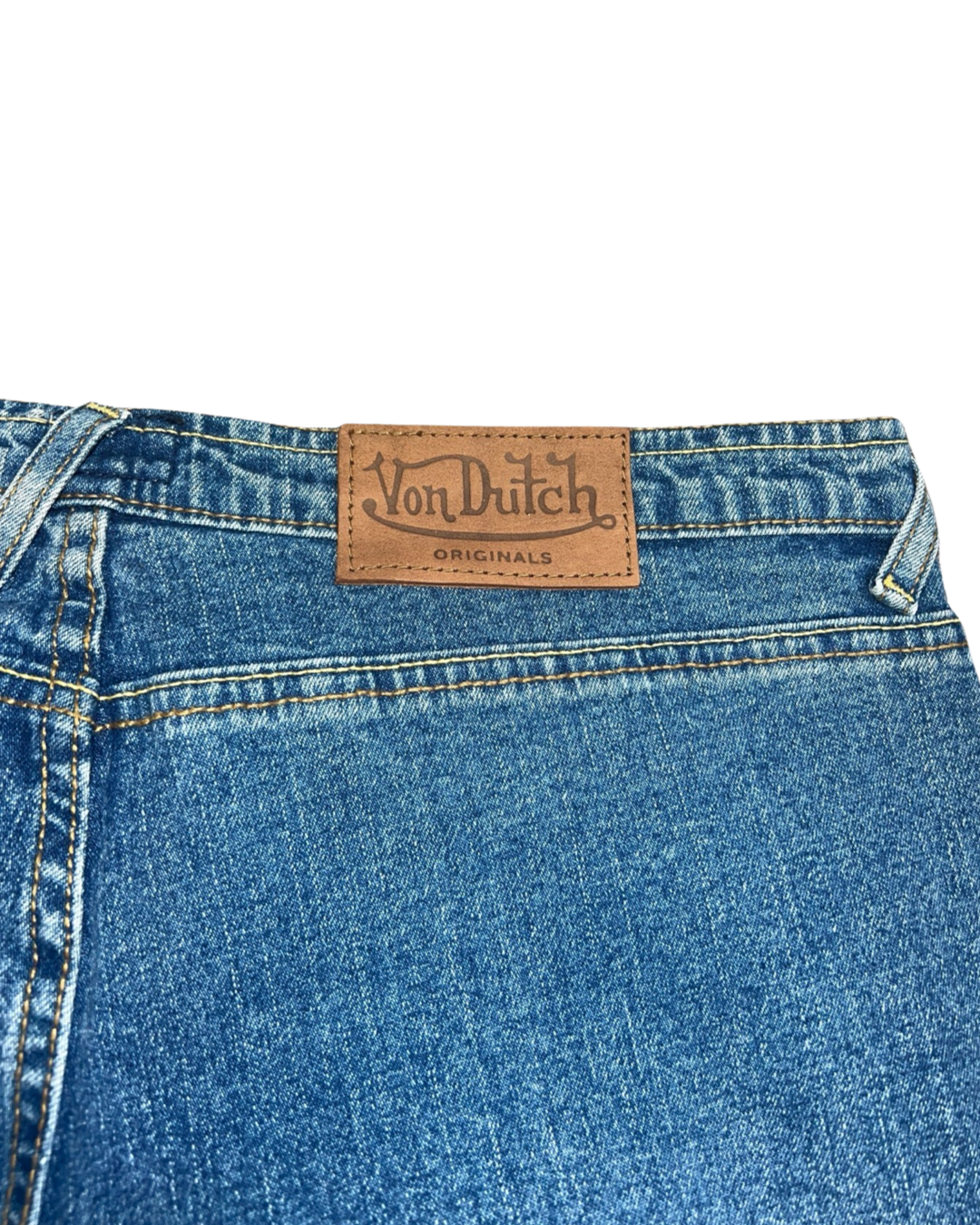 W 11 / M 30 Vintage Von Dutch Sample Big Print Jeans KIF Vintage