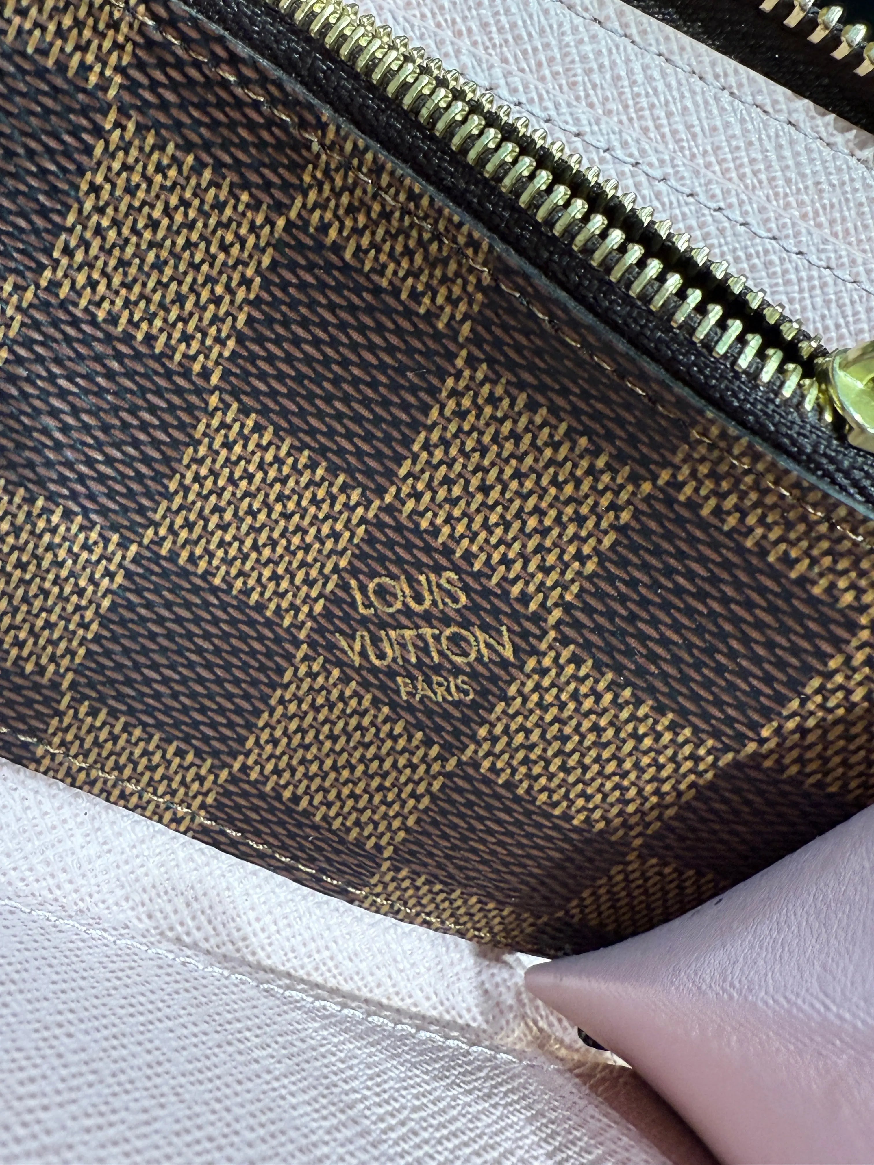 2023 Louis Vuitton Clemence Damier Rose Ballerina Wallet KIF Vintage
