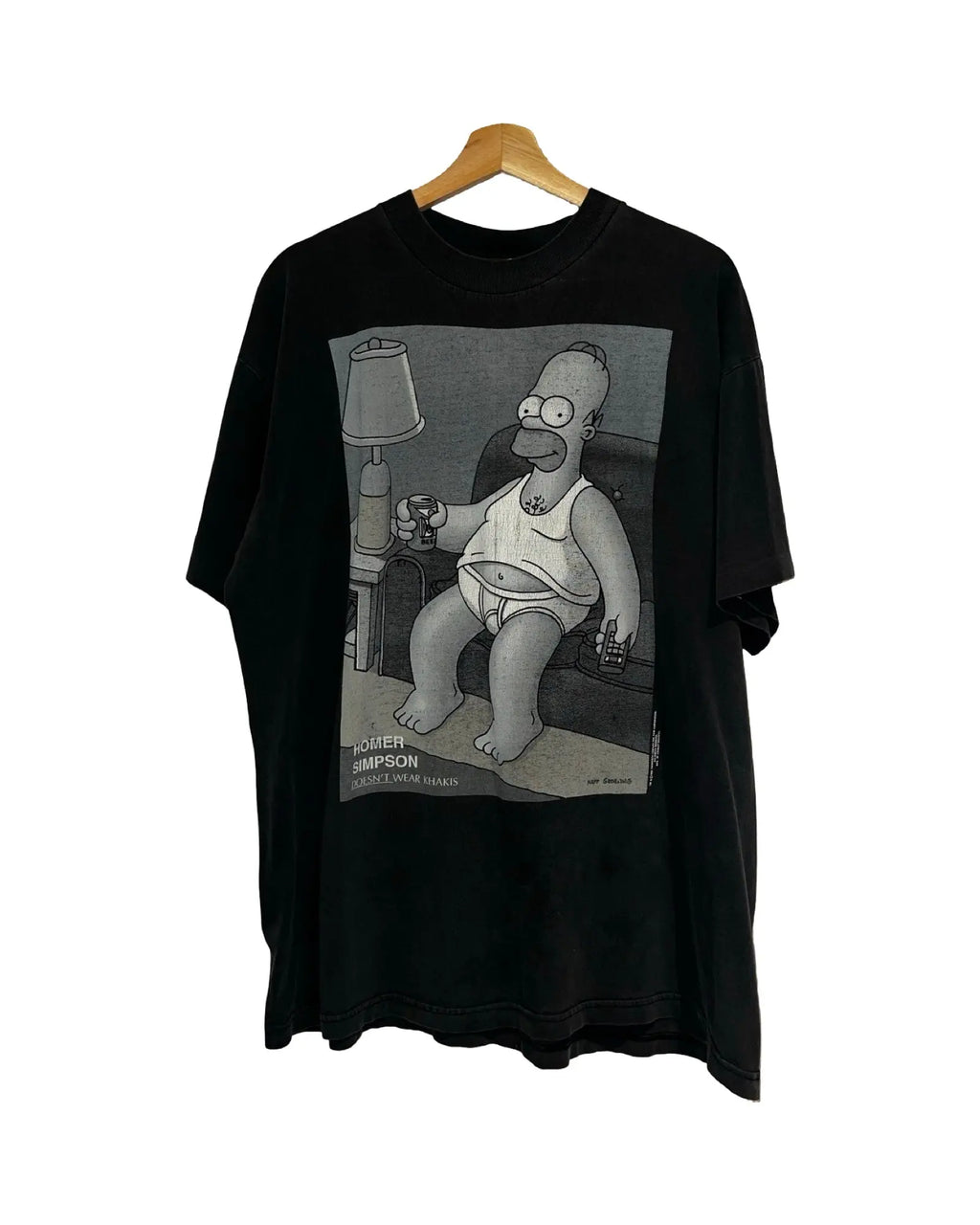 Vintage 1995 The Simpsons Homer Gap Parody Tee KIF Vintage