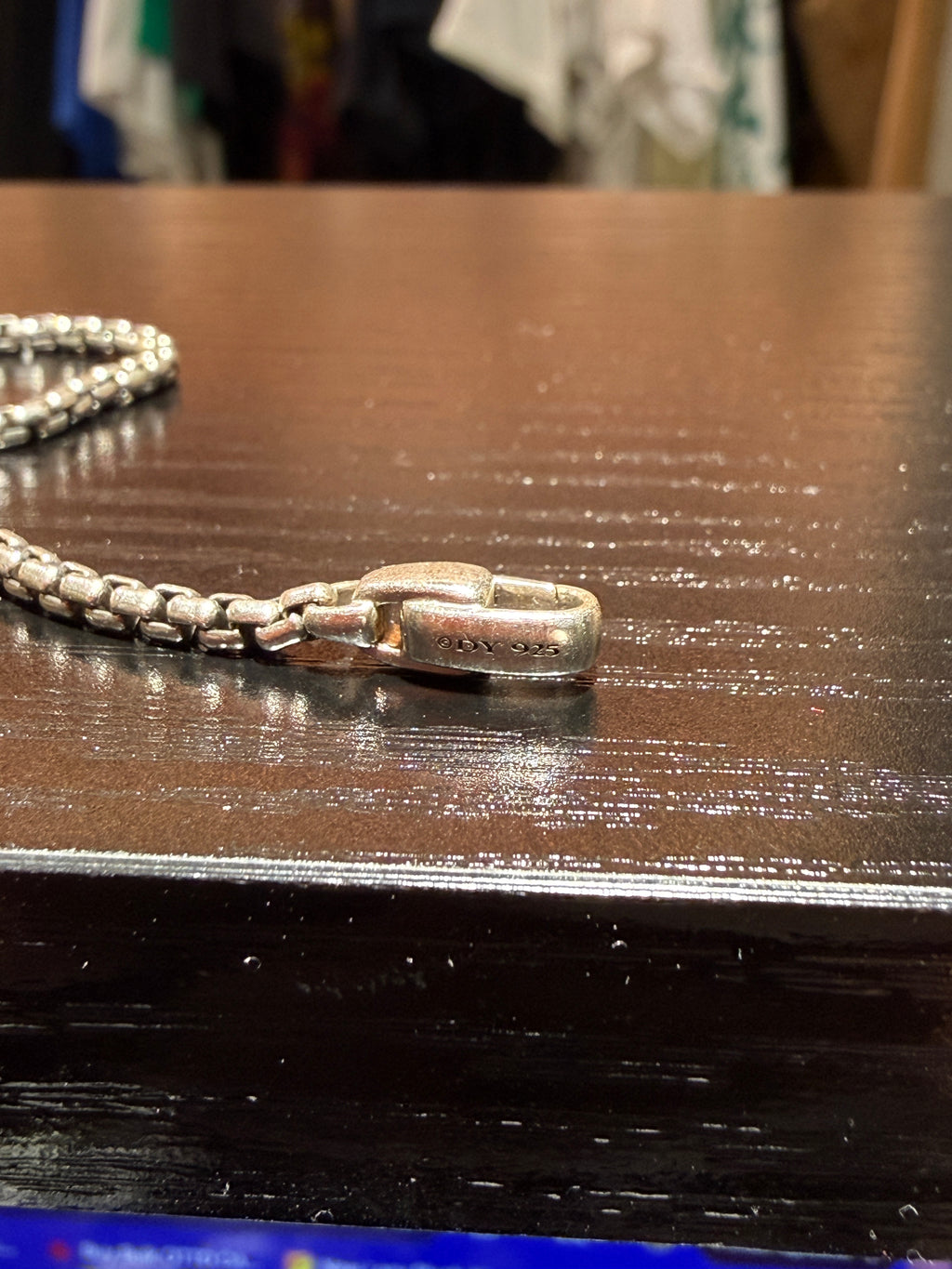 David Yurman Sterling Silver Bracelet 2.7mm KIF Vintage