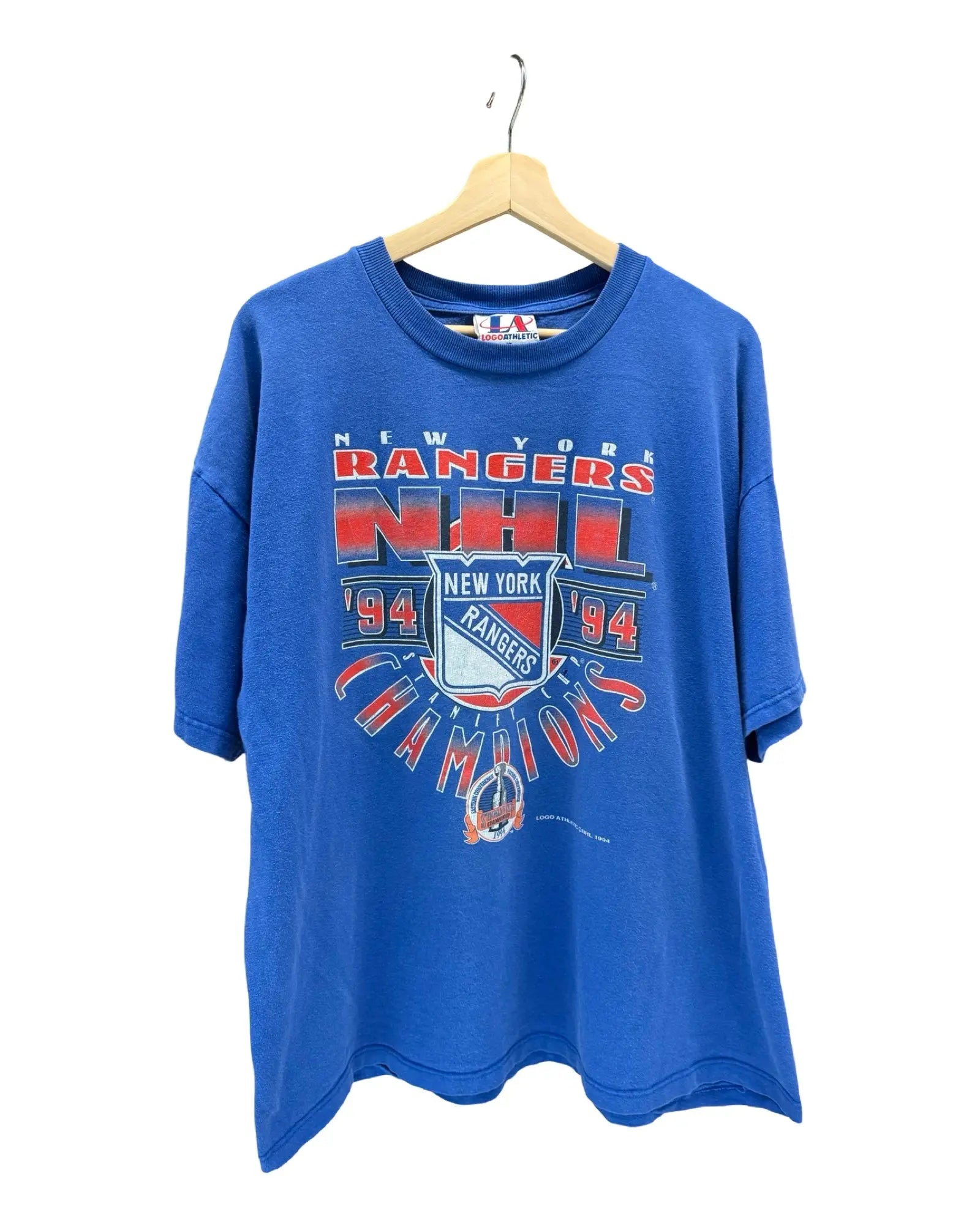 Vintage 1994 New York Rangers Stanley Cup Promo Tee KIF Vintage