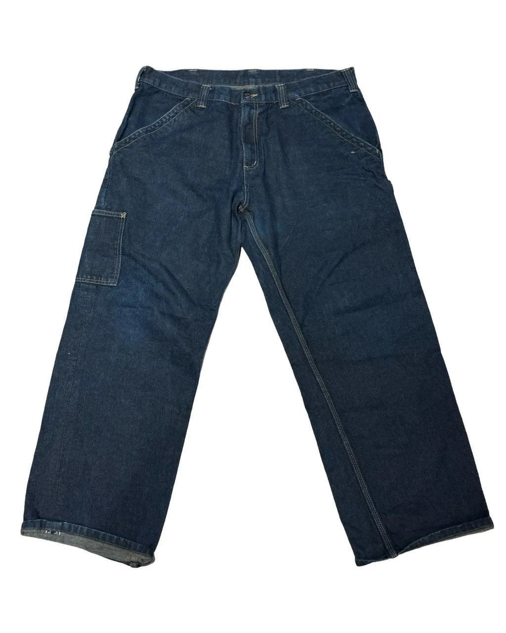 Rare y2k BAPE Baggy Carpenter Denim Jeans size 38 KIF Vintage