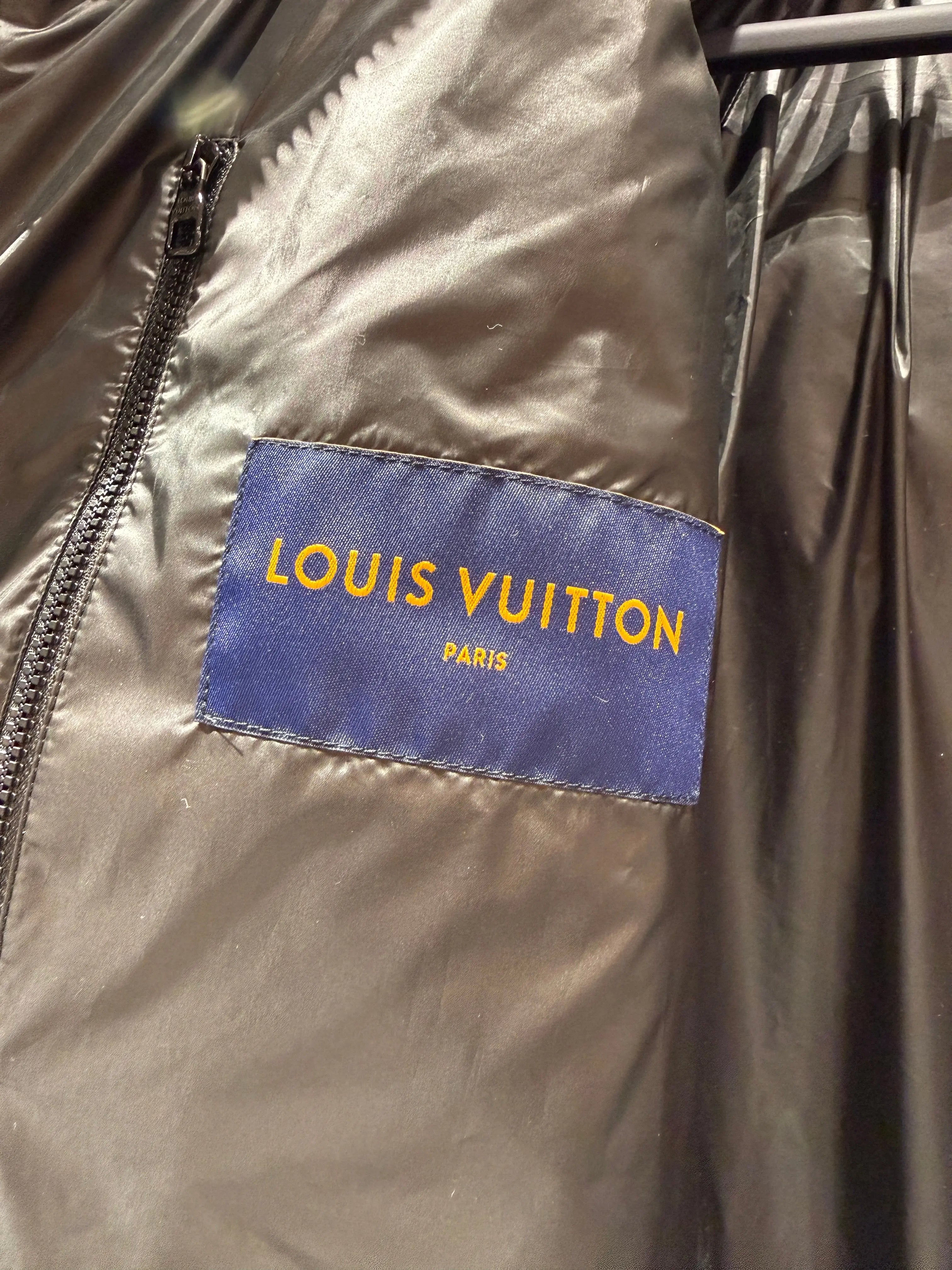 DS Louis Vuitton Monogram Quilted Puffer Jacket KIF Vintage