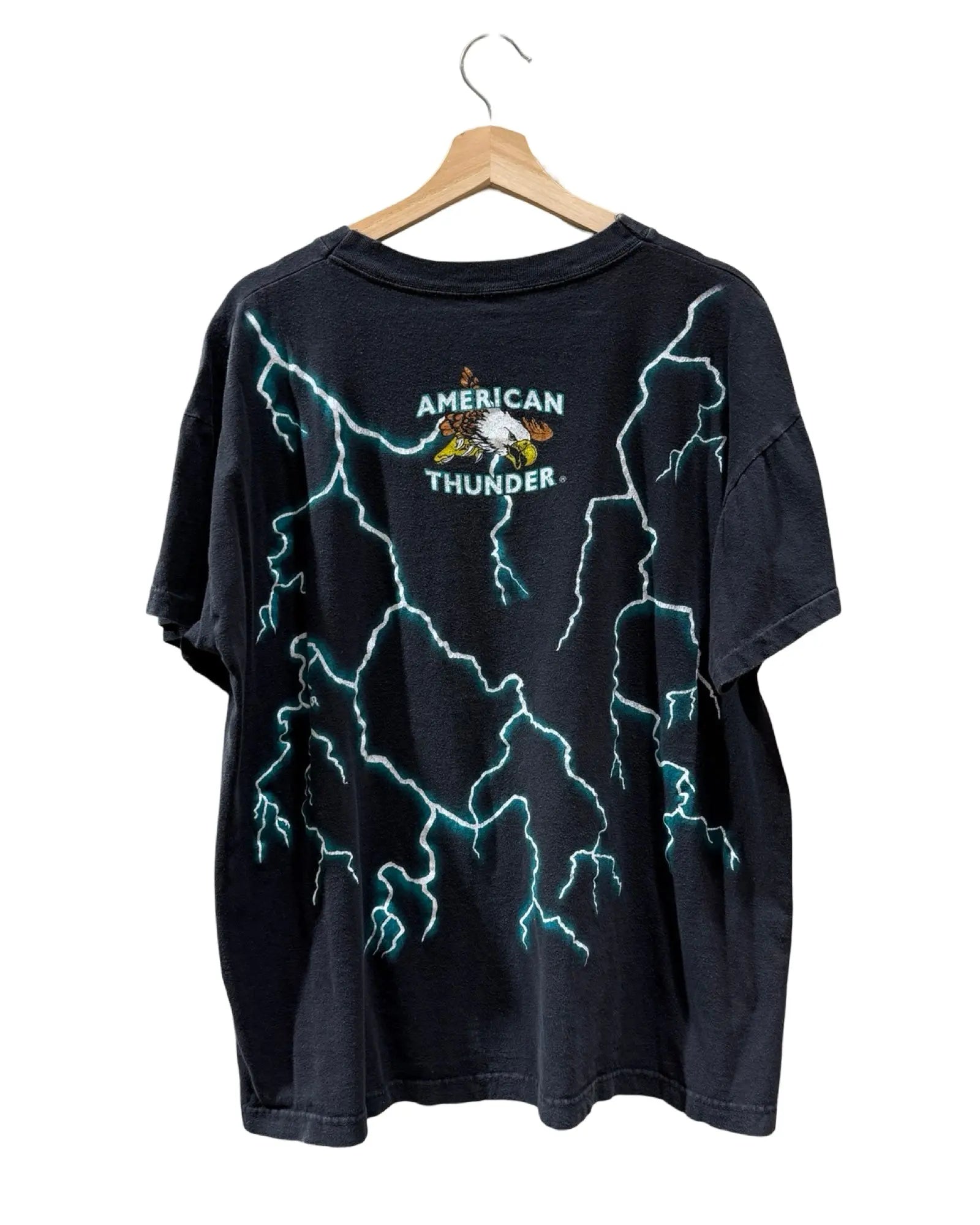 Vintage 90s American Thunder Forever Free AOP Tee KIF Vintage