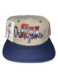 Vintage 90s Syracuse Orange Men Script The Game Snapback Hat KIF Vintage