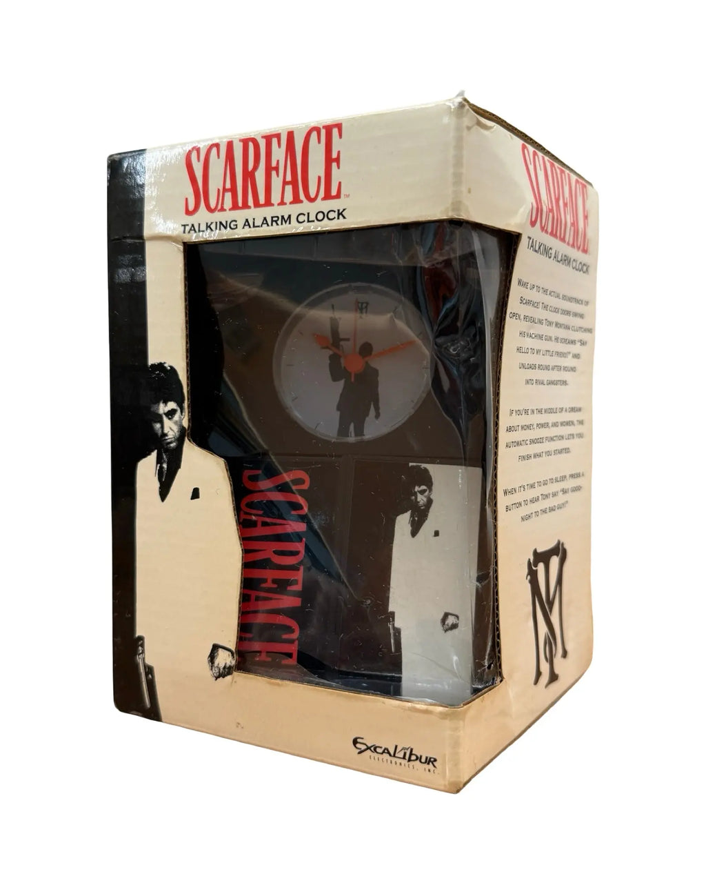 Vintage Scarface Talking Alarm Clock KIF Vintage