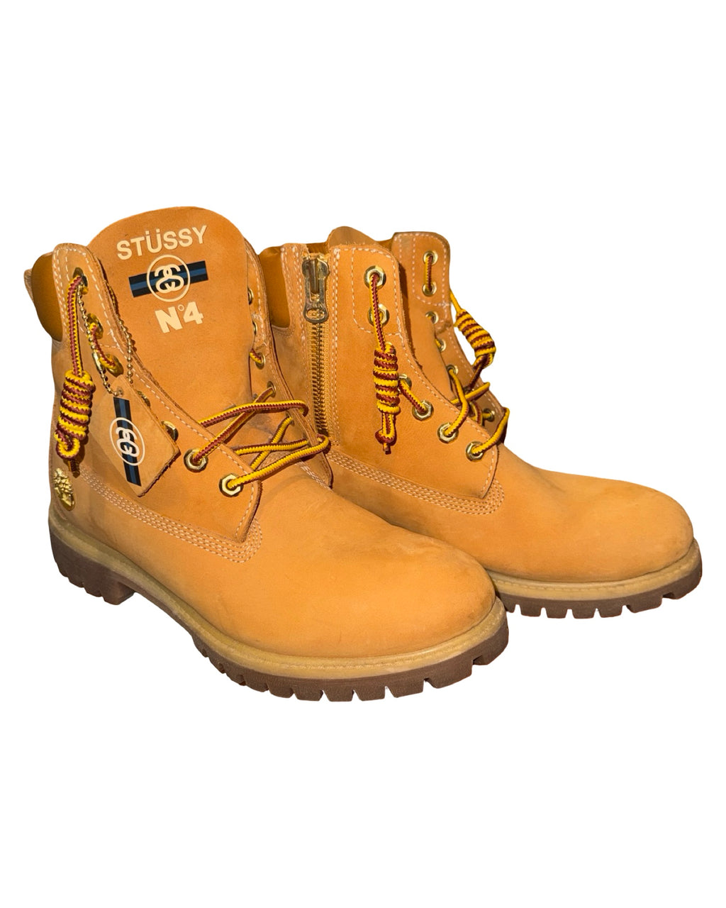 2014 Rare Stussy x Timberland 6” Wheat Boot KIF Vintage