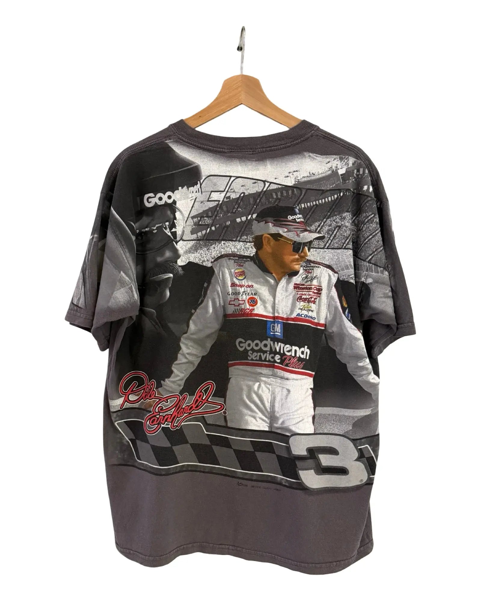 Vintage NASCAR Dale Earnhardt AOP Tee KIF Vintage