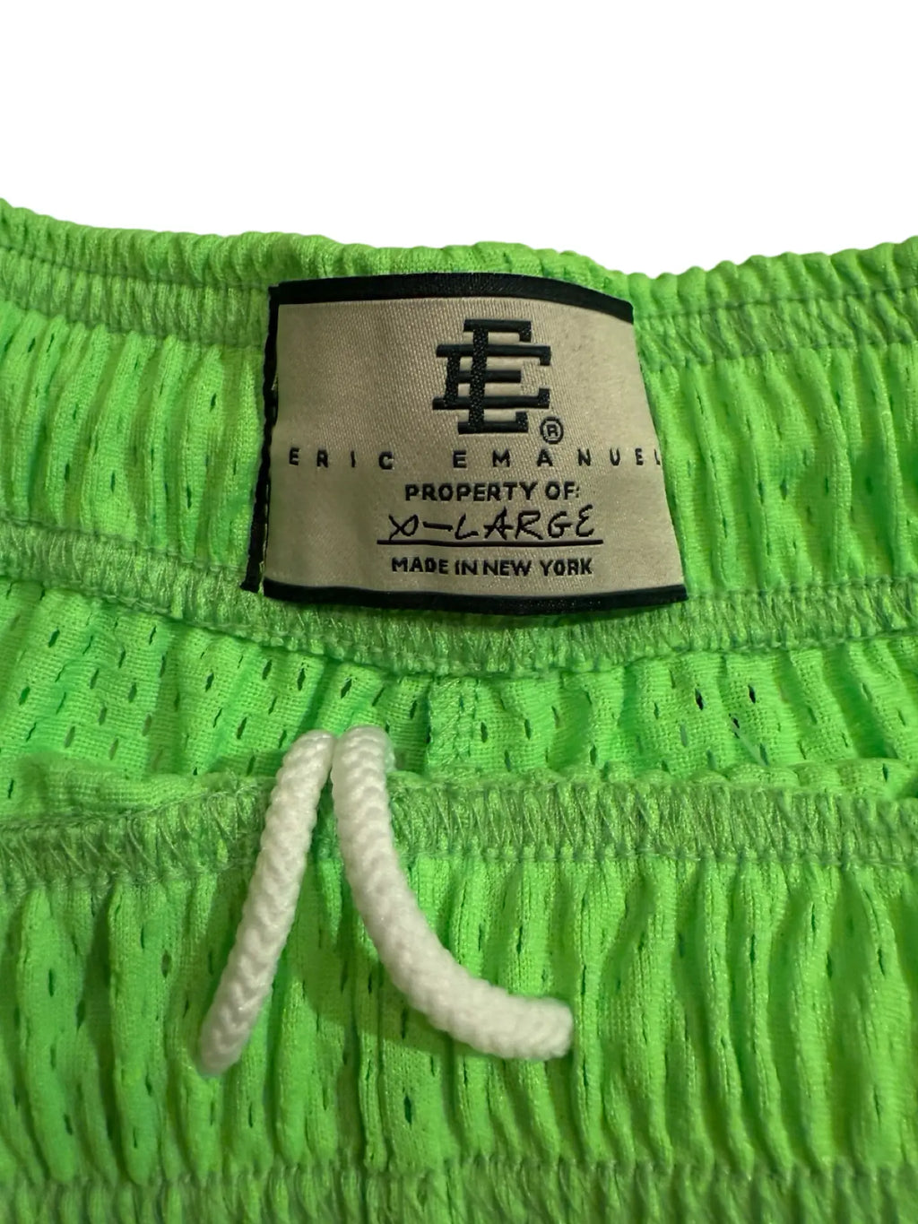 Archive Eric Emanuel Orange & Green Logo Shorts KIF Vintage