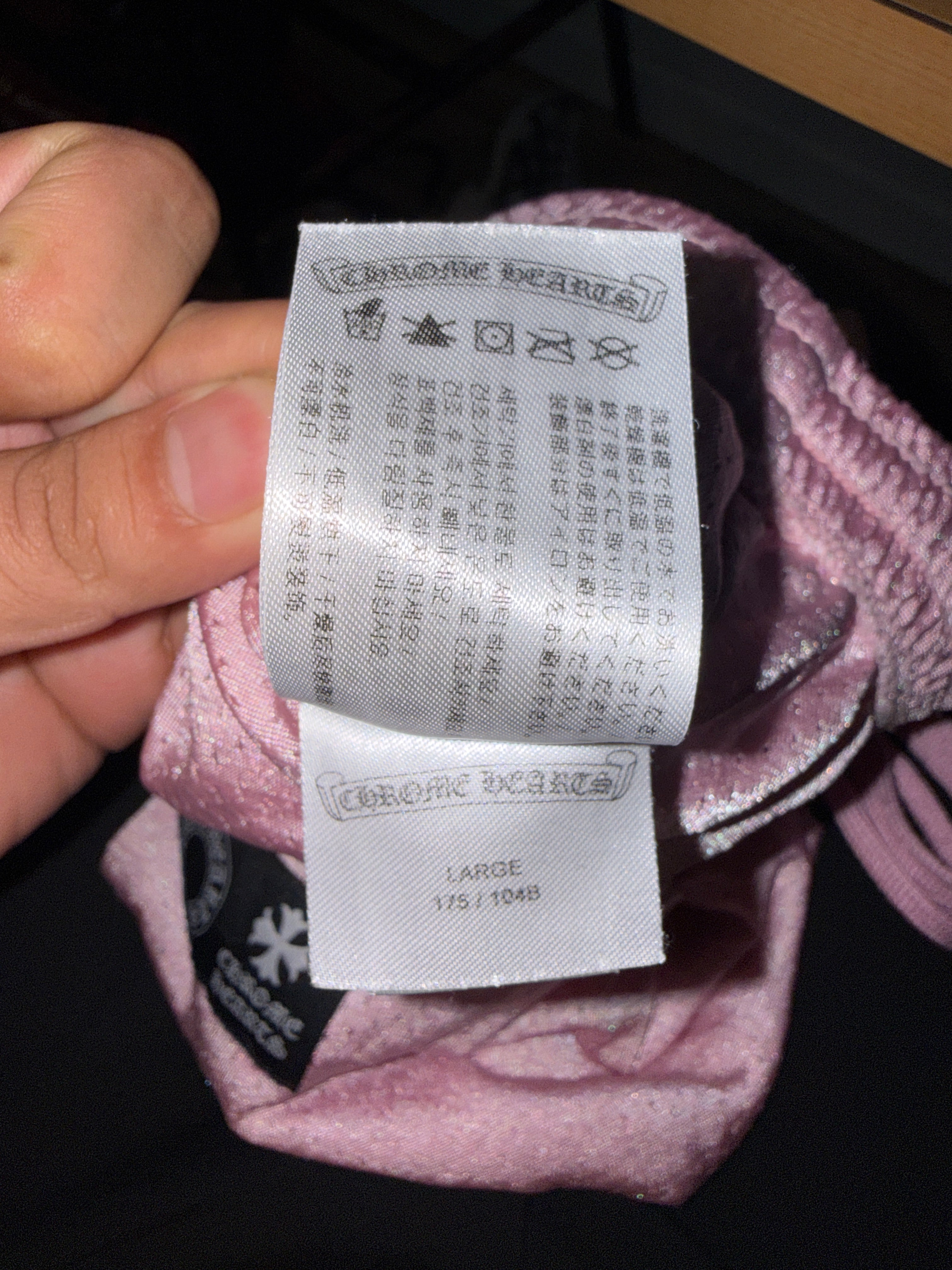 Chrome Hearts Love You Pink Mesh Shorts KIF Vintage