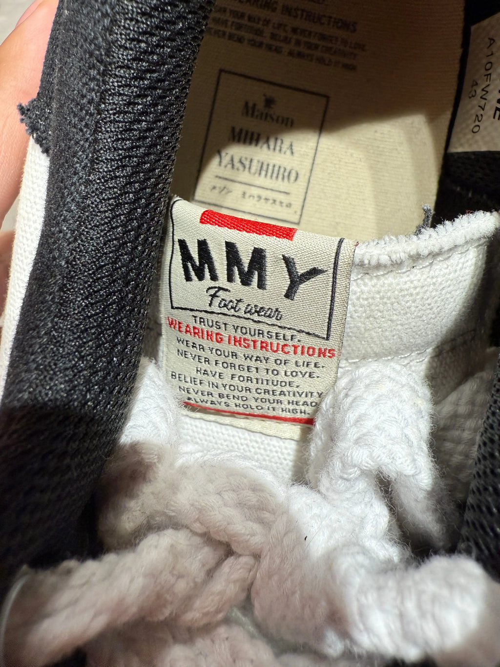 Maison Mihara Yasuhiro Wayne Low Size 10 KIF Vintage