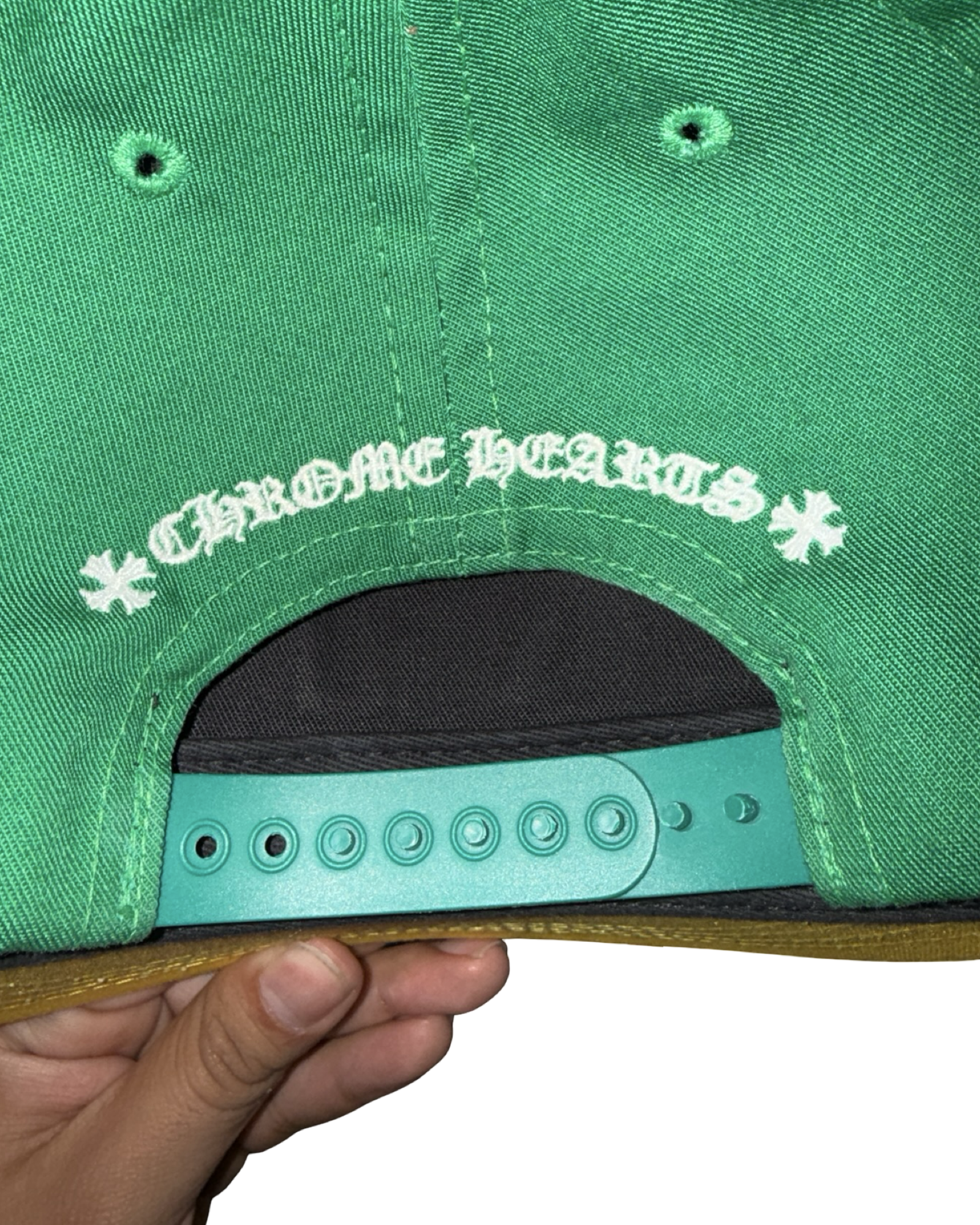 Chrome Hearts Green Yellow Hat KIF Vintage