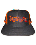 Vintage 90s Syracuse Orange Men Wool Snapback Hat KIF Vintage