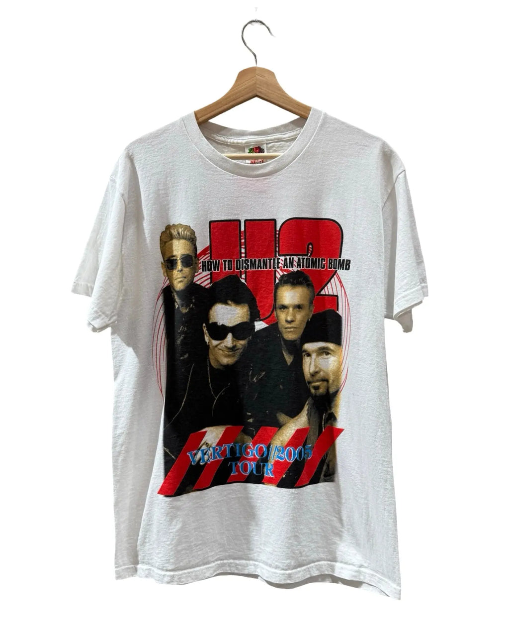 Vintage 2005 U2 Vertigo Bomb Tour Tee KIF Vintage