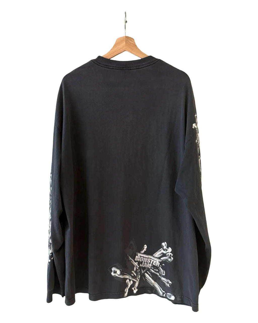 Vintage Monster Jam Grave Digger Truck Long Sleeve Tee KIF Vintage