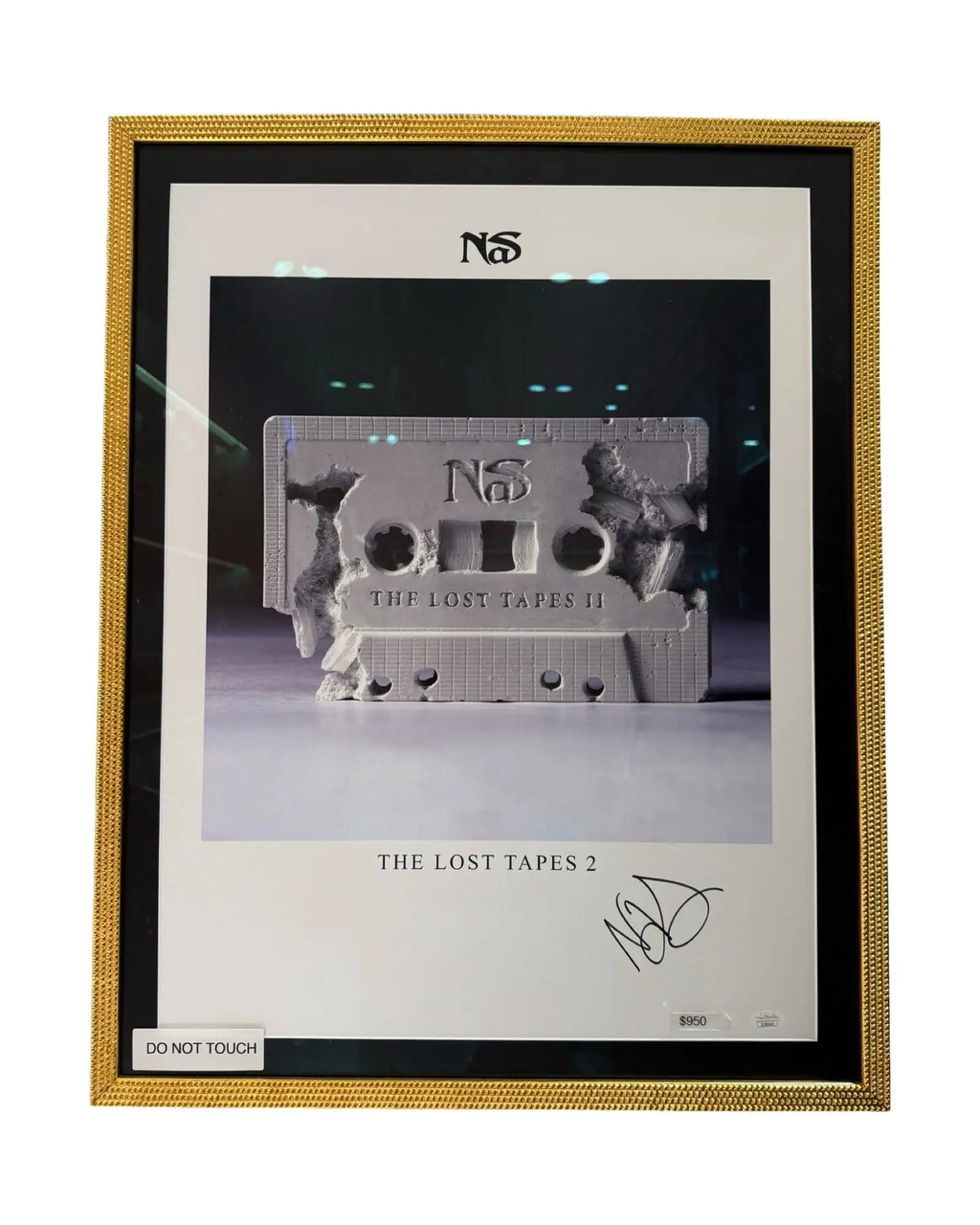 2019 Nas: The Lost Tapes II SIGNED KIF Vintage