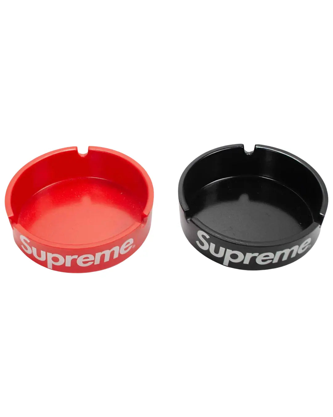 SS/08 Supreme Red & Black Ashtray Set KIF Vintage