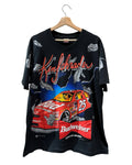 Vintage 1995 Budweiser Nascar Ken Schrader Tee KIF Vintage