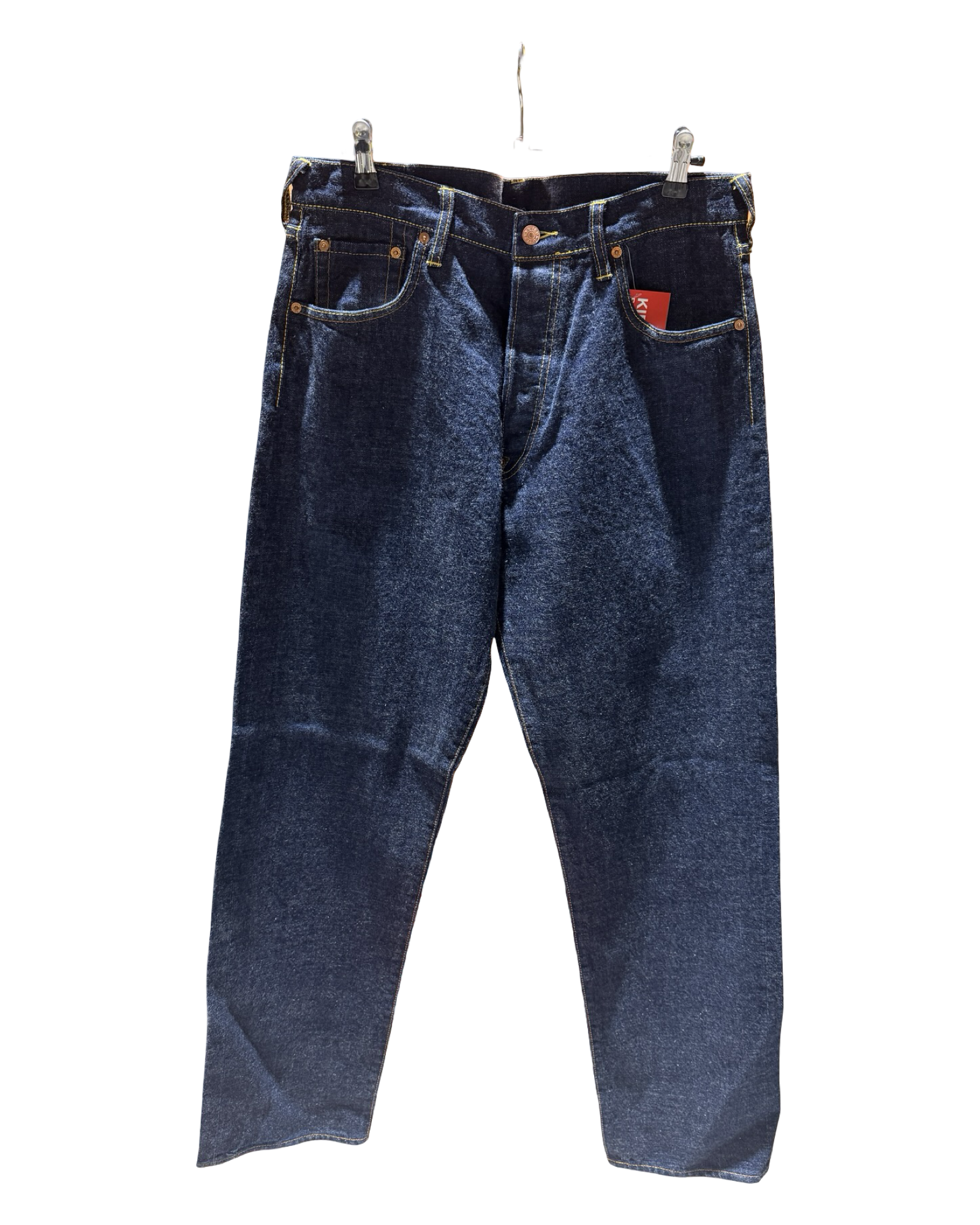 Vintage 00s Evisu Selvedge Denim Baggy Jeans 34 KIF Vintage