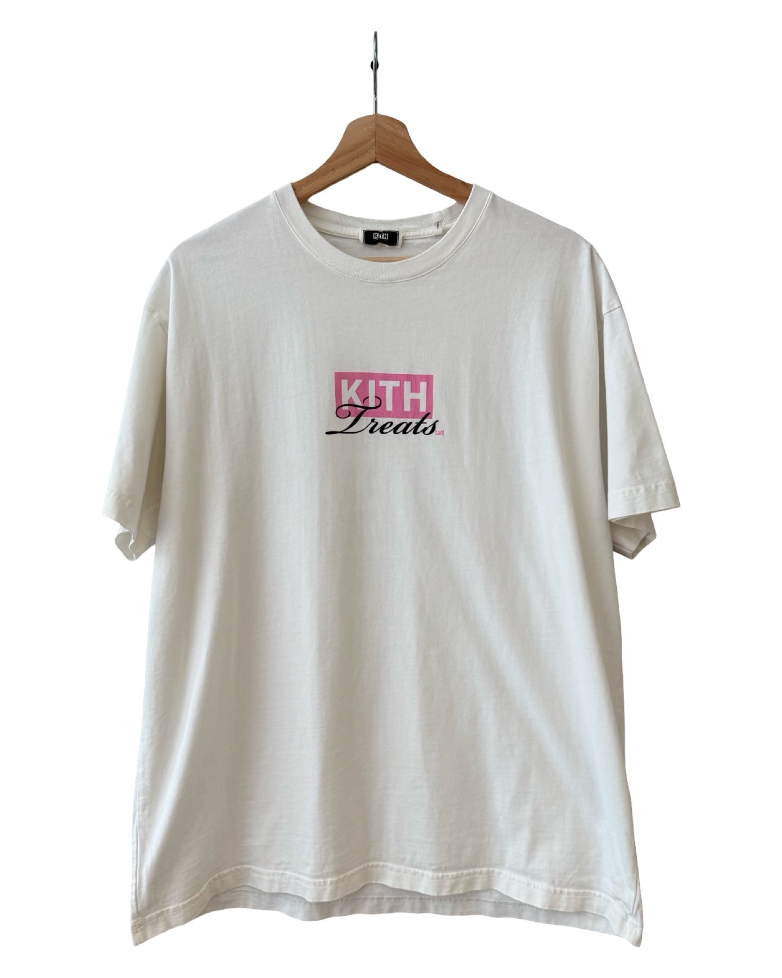 Kith Treats Exclusive Pink Box Logo Tee