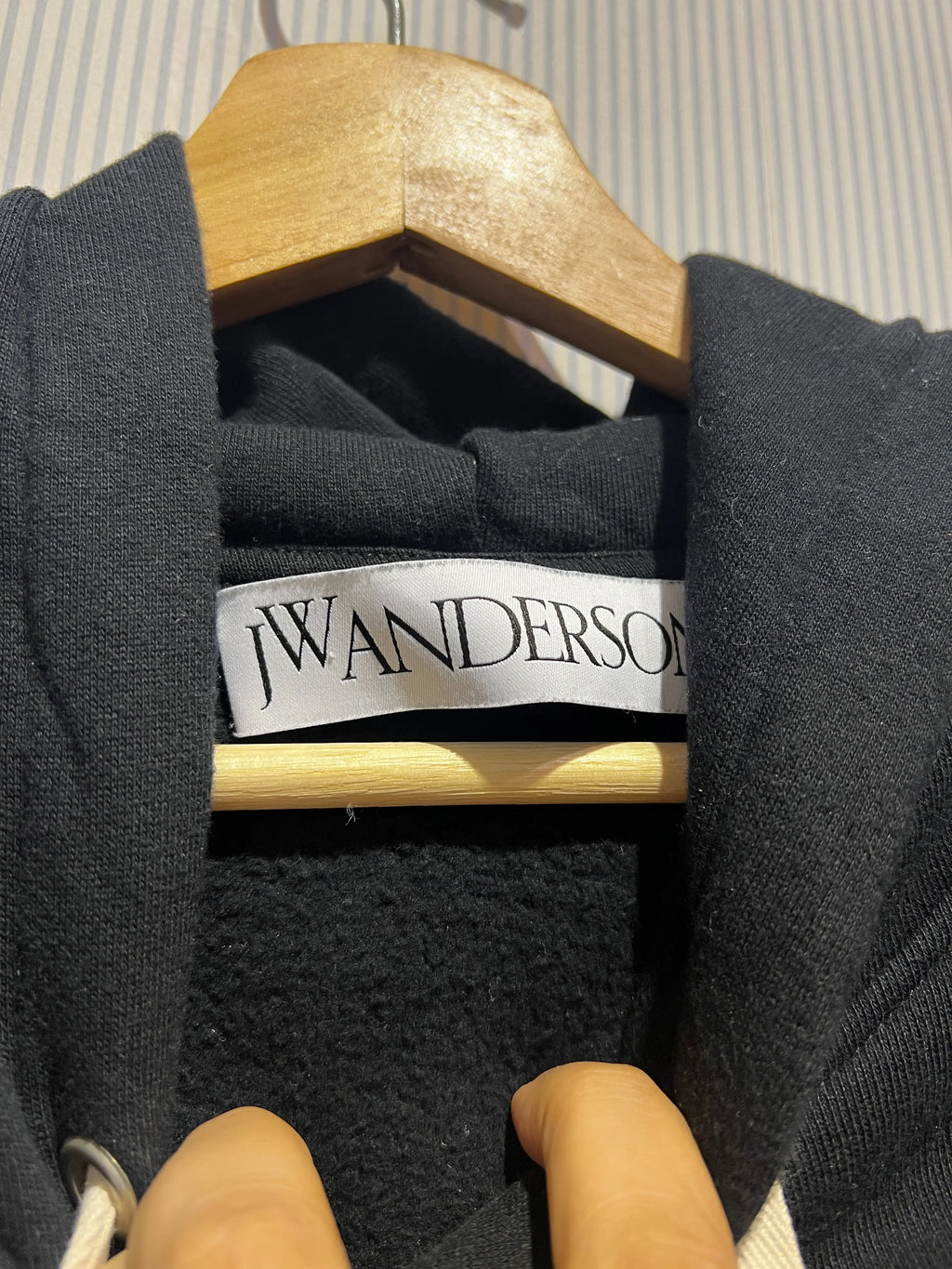 Archive JW Anderson Embroidered Logo Hoodie KIF Vintage