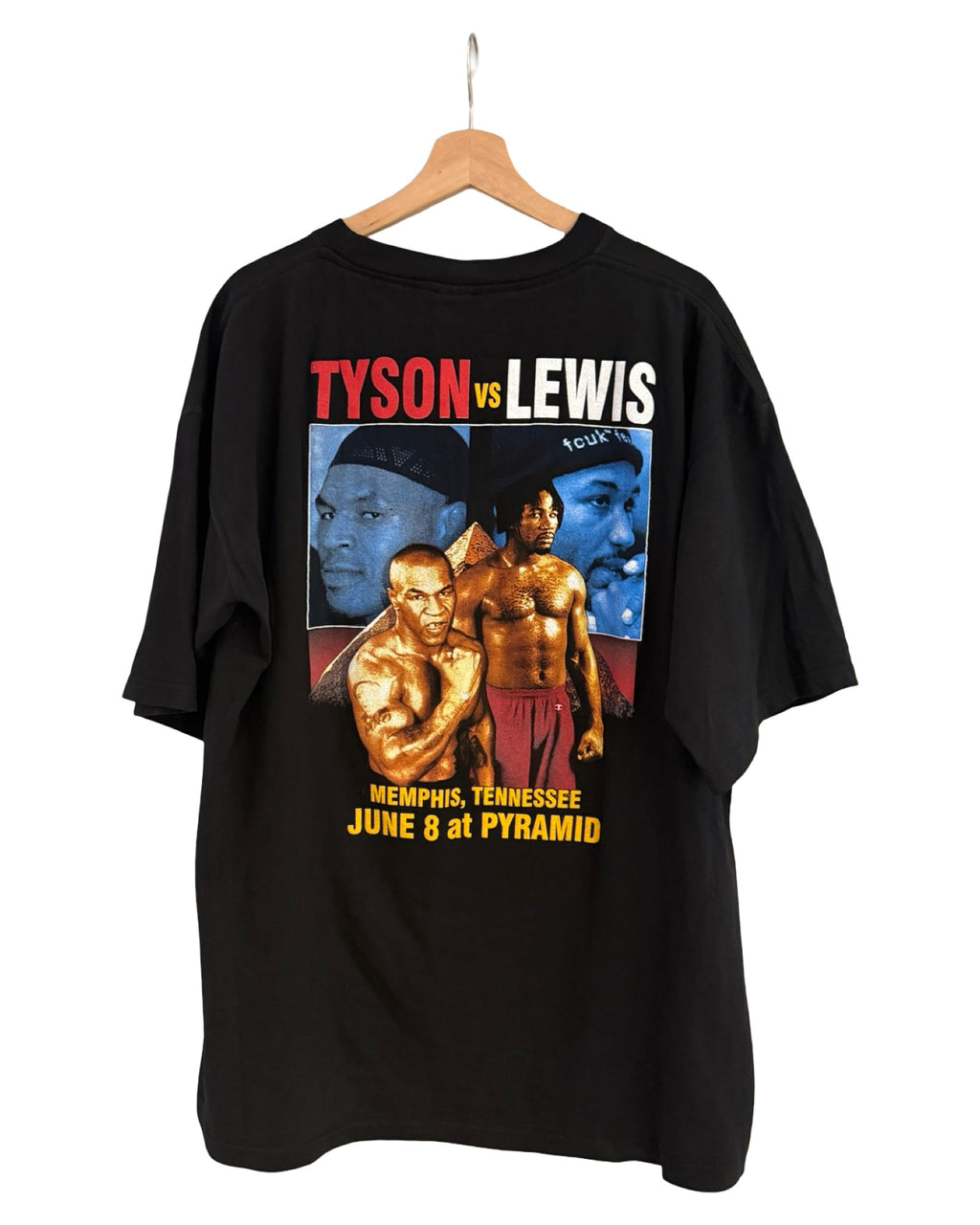 Vintage Mike Tyson vs Lennox Lewis Tee KIF Vintage