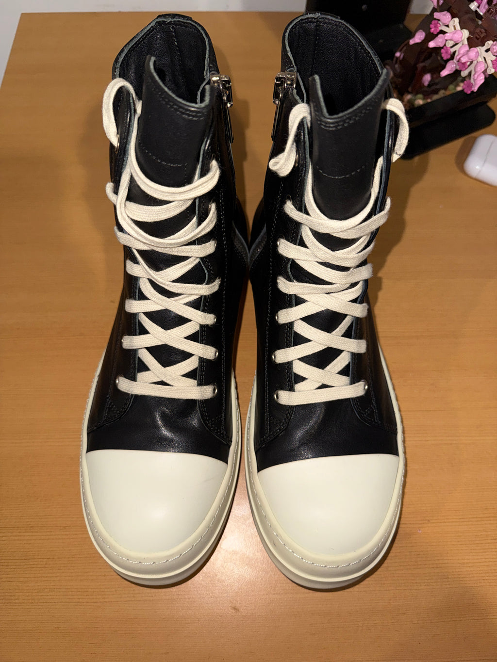 Size 8 Rick Owens Mainline Ramones High KIF Vintage