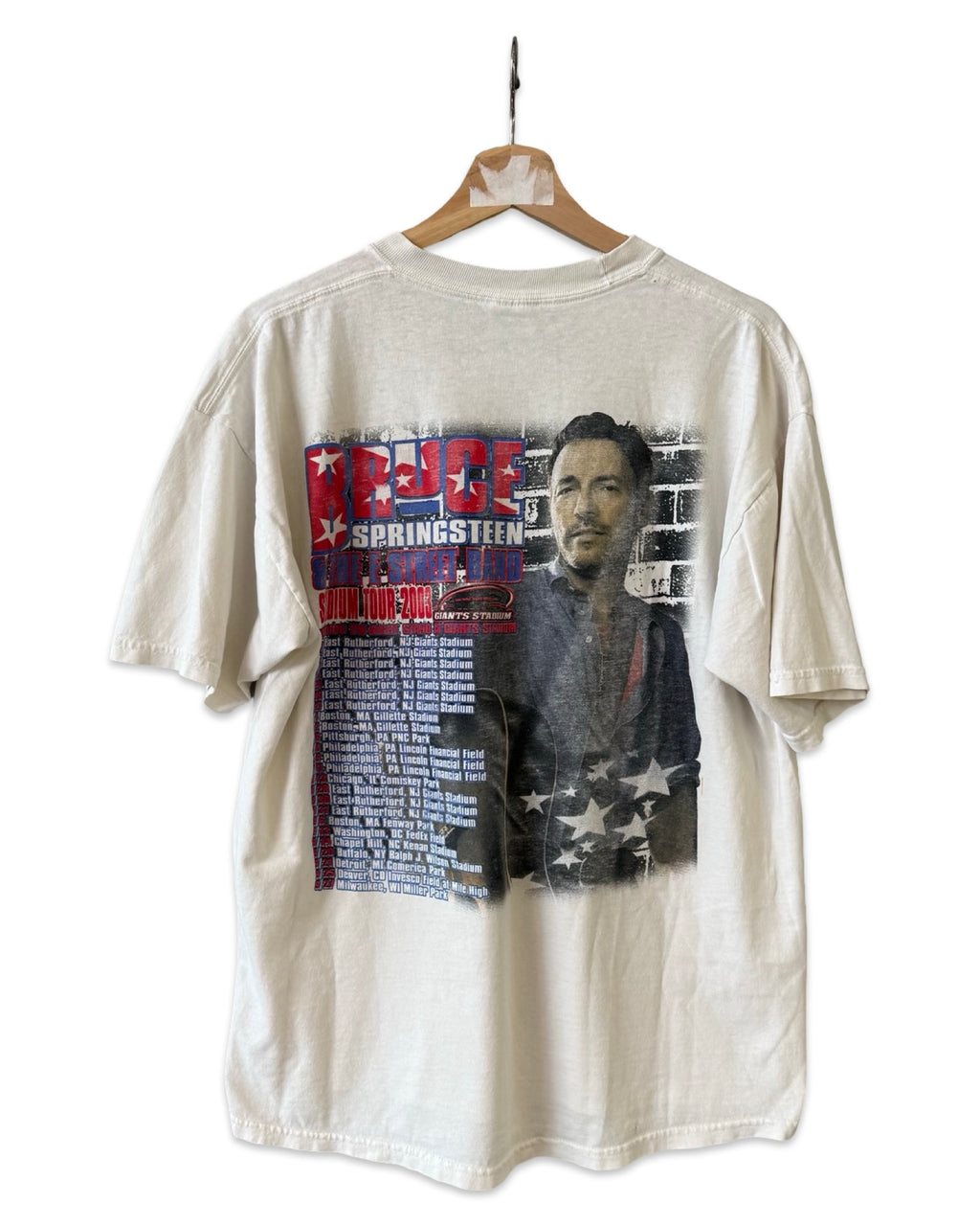 2003年 ブルース・スプリングスティーン スタジアムツアーTシャツ