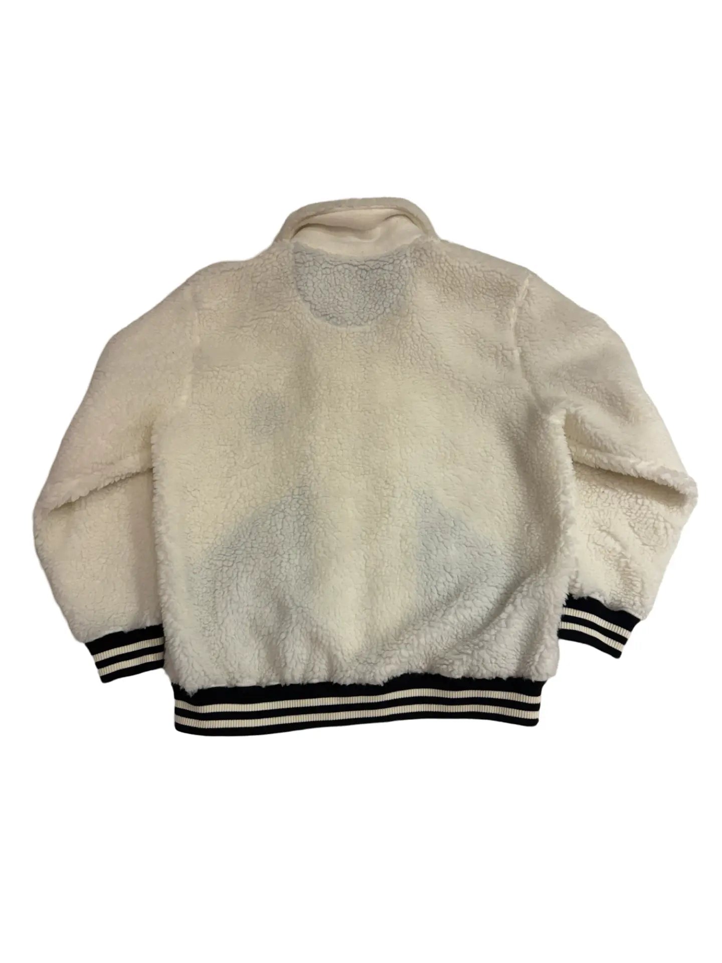 Archive SAMPLE Eric Emanuel White Sherpa Zip Up KIF Vintage