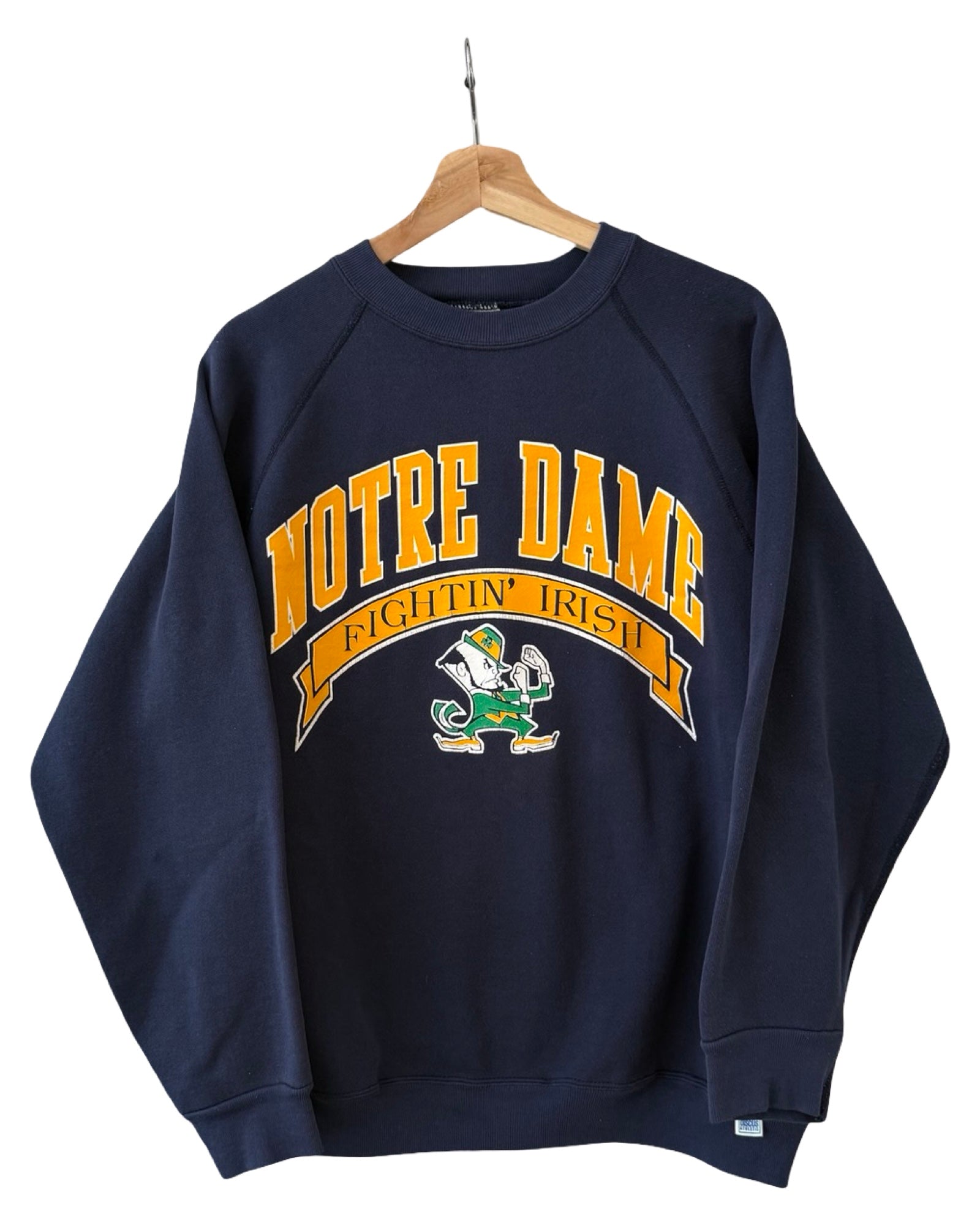 Vintage 90s Notre Dame Fighting Irish Crewneck