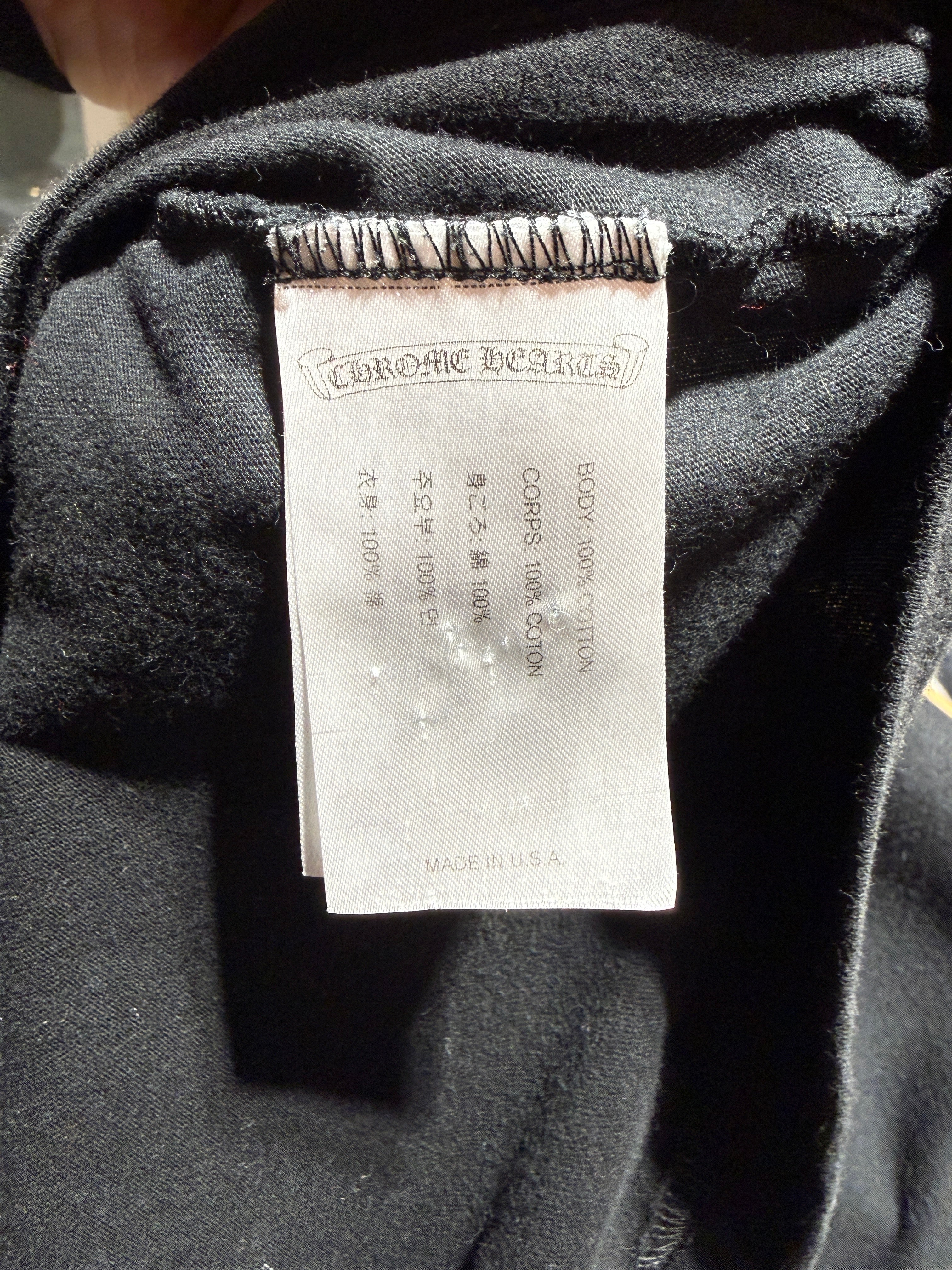 Chrome Hearts Multicolor Crosses Long Sleeve Pocket Tee KIF Vintage