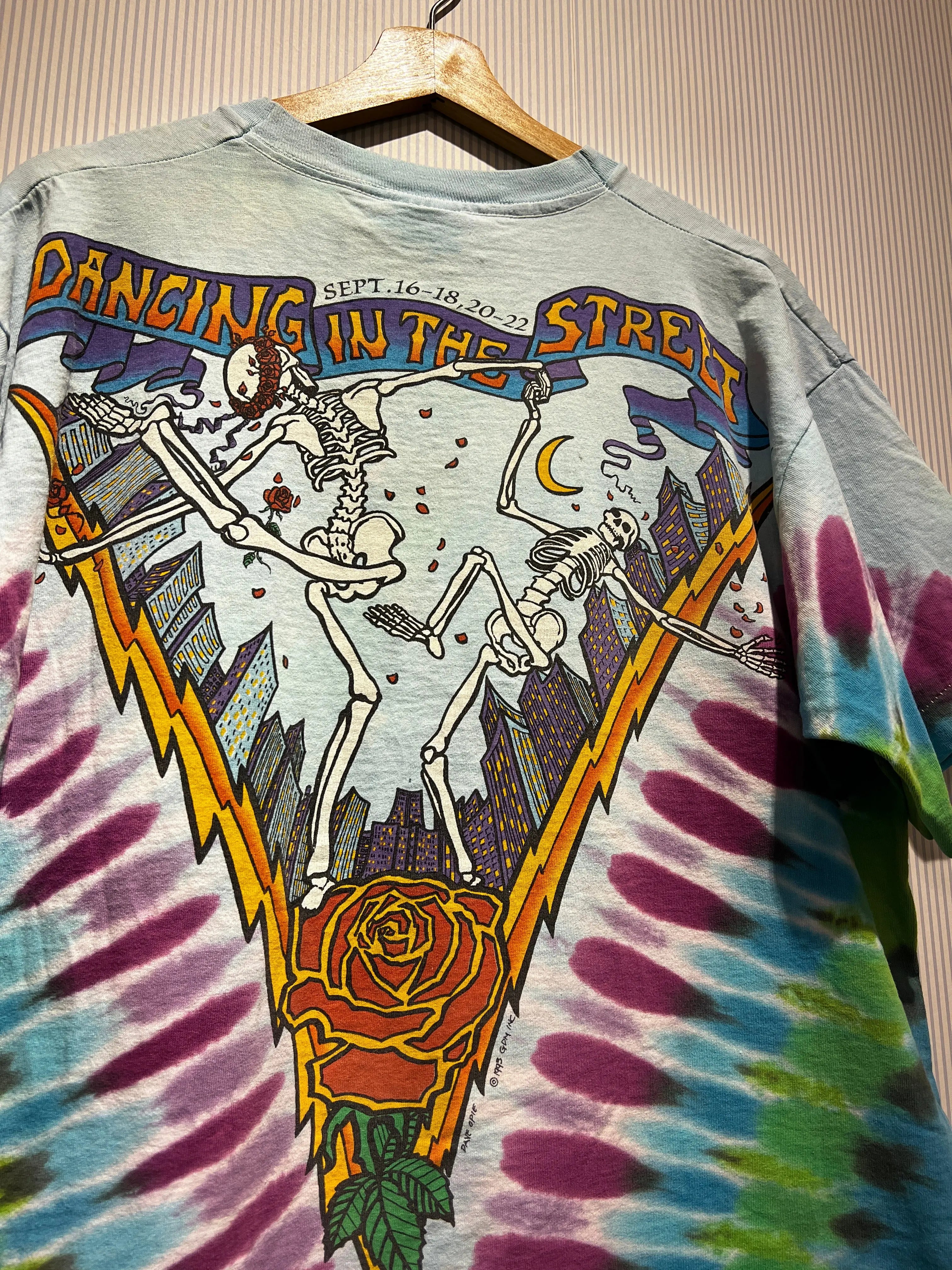 Vintage 1993 Grateful Dead New York City Liquid Blue Tee KIF Vintage