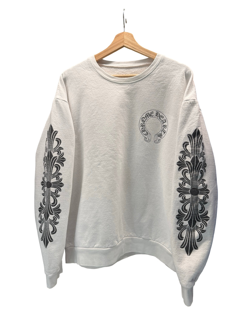Chrome Hearts Horseshoe Floral Oversized Crewneck KIF Vintage