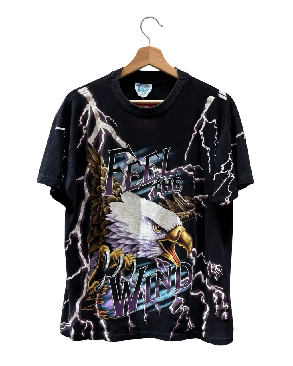 Vintage 90s Feel The Wind American Thunder AOP Tee KIF Vintage