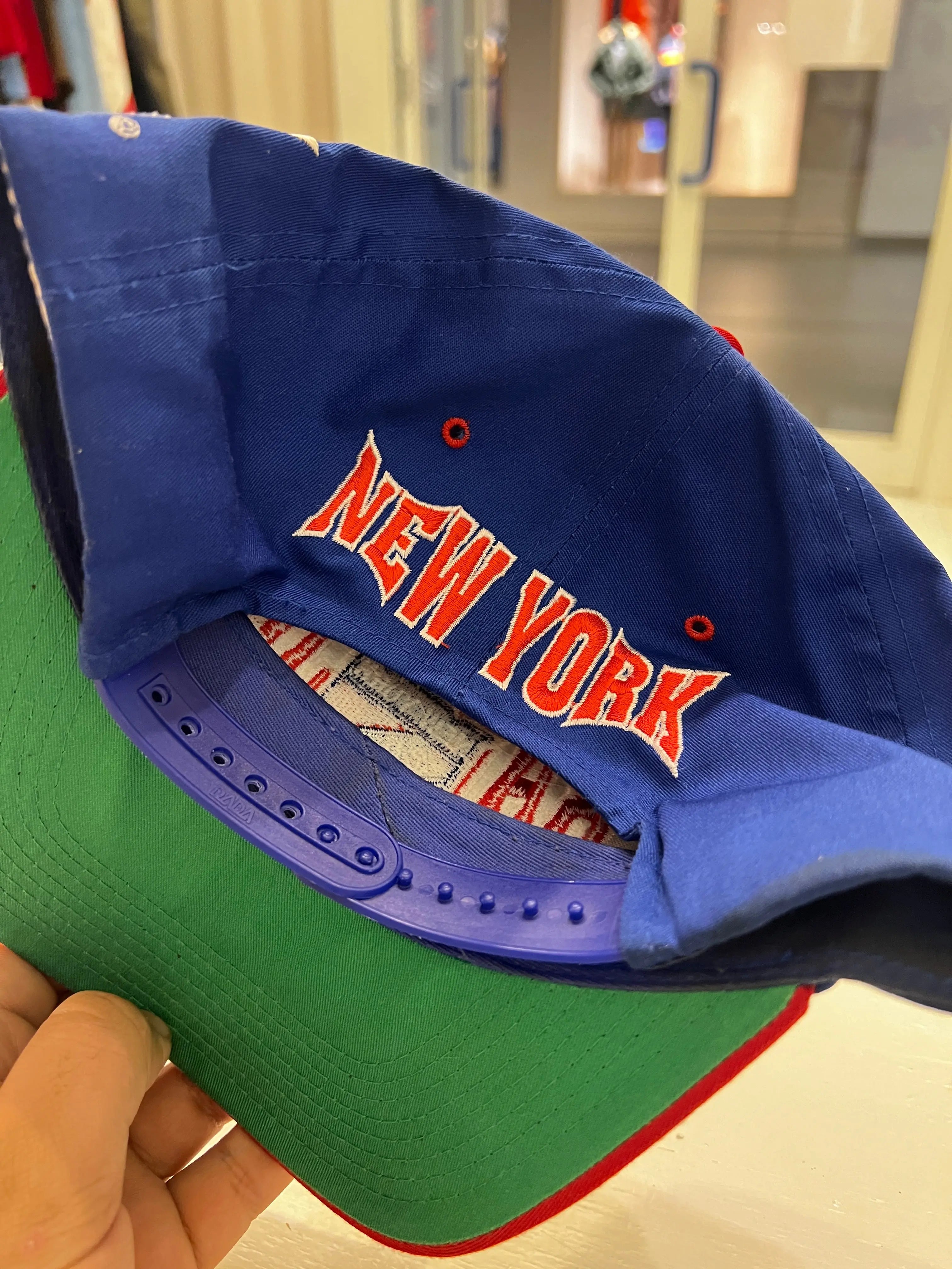 Vintage Rare 90s New York Rangers Snapback Hat KIF Vintage