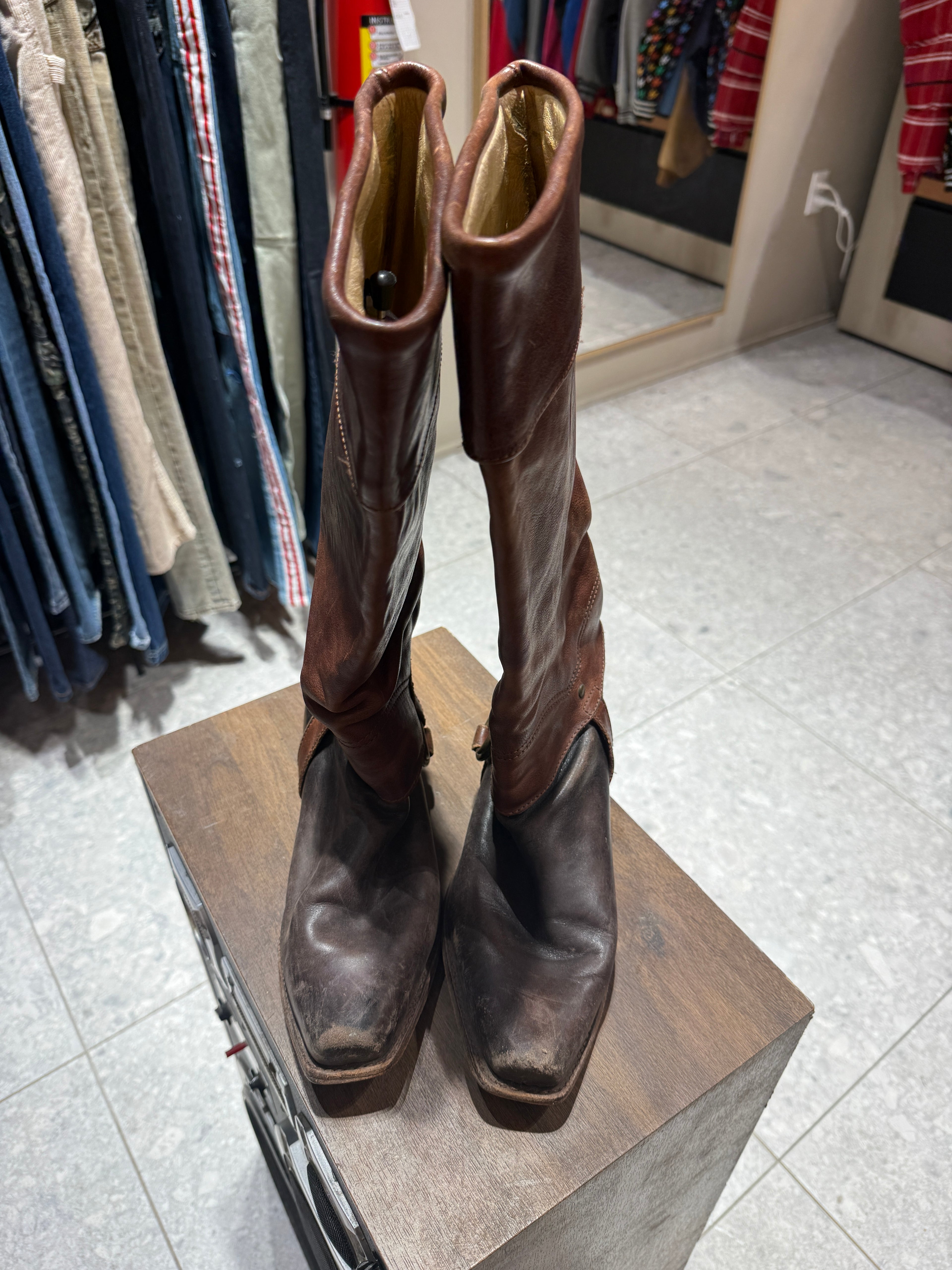 Botas vaqueras Drake vintage Y2K Juicy Couture para mujer, talla 8