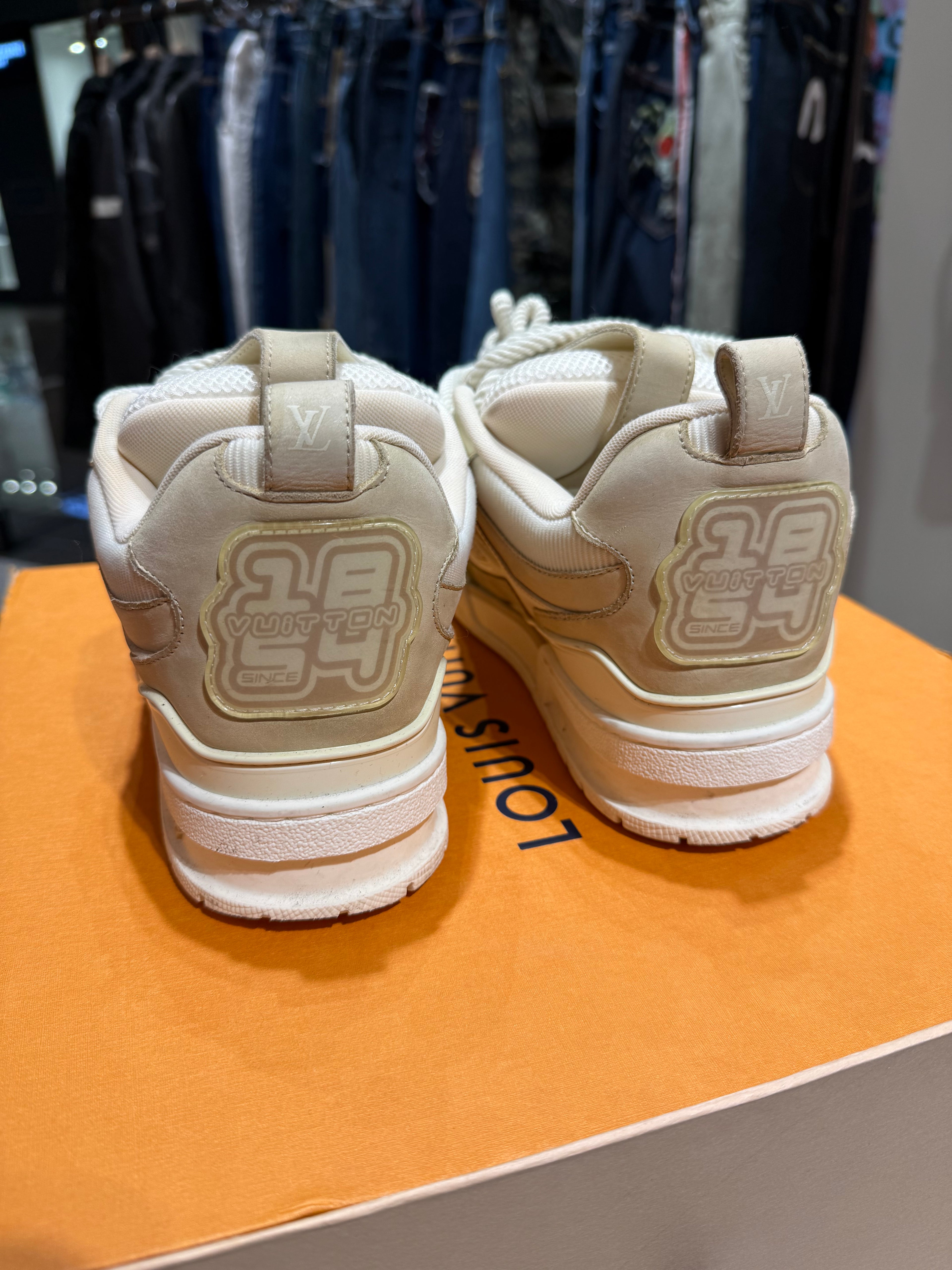 Louis Vuitton Skate Trainers Beige Size 7 (fits like 8)