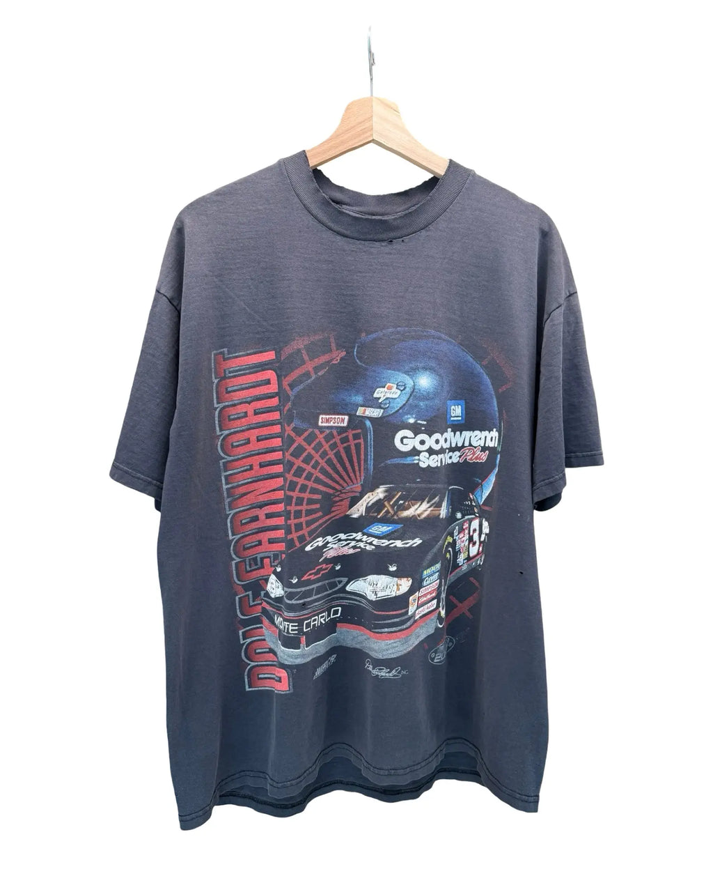 Vintage 90s Dale Earnhardt Distressed Nascar Tee KIF Vintage