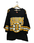 Vintage 90s Boston Bruins Quarter Sleeve Shirt KIF Vintage